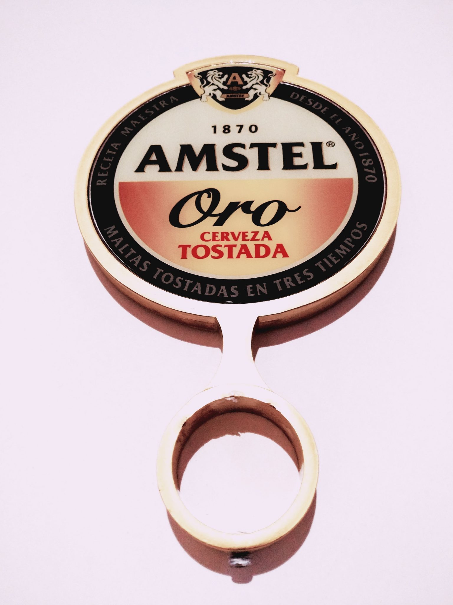 AMSTEL ORO CERVEZA TOSTADA