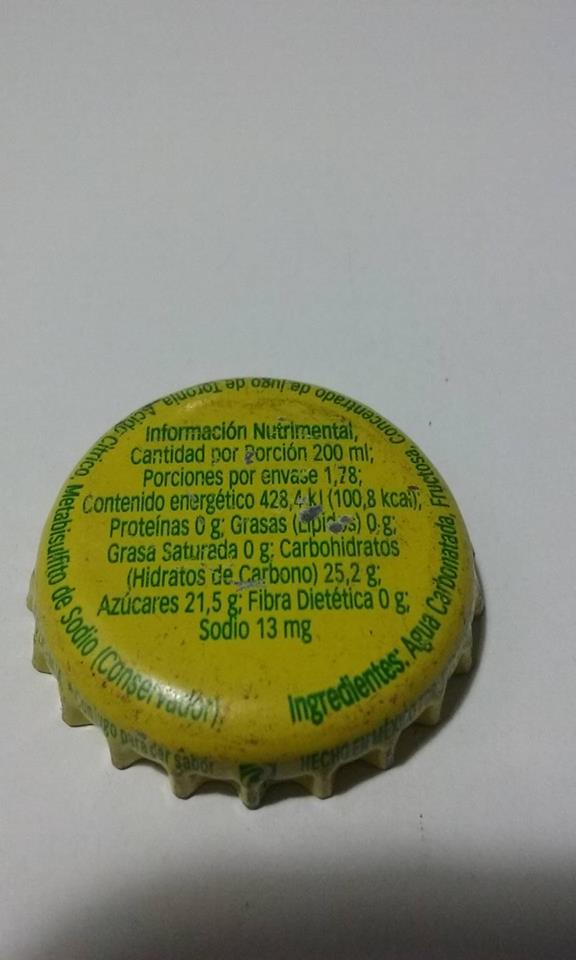 INFORMACION NUTRICIONAL