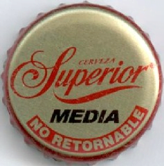 SUPERIOR CERVEZA MEDIA NO RETORNABLE