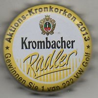 KROMBACHER RADLER AKTIONS-KRONKORKEN 2013 VW GOLF