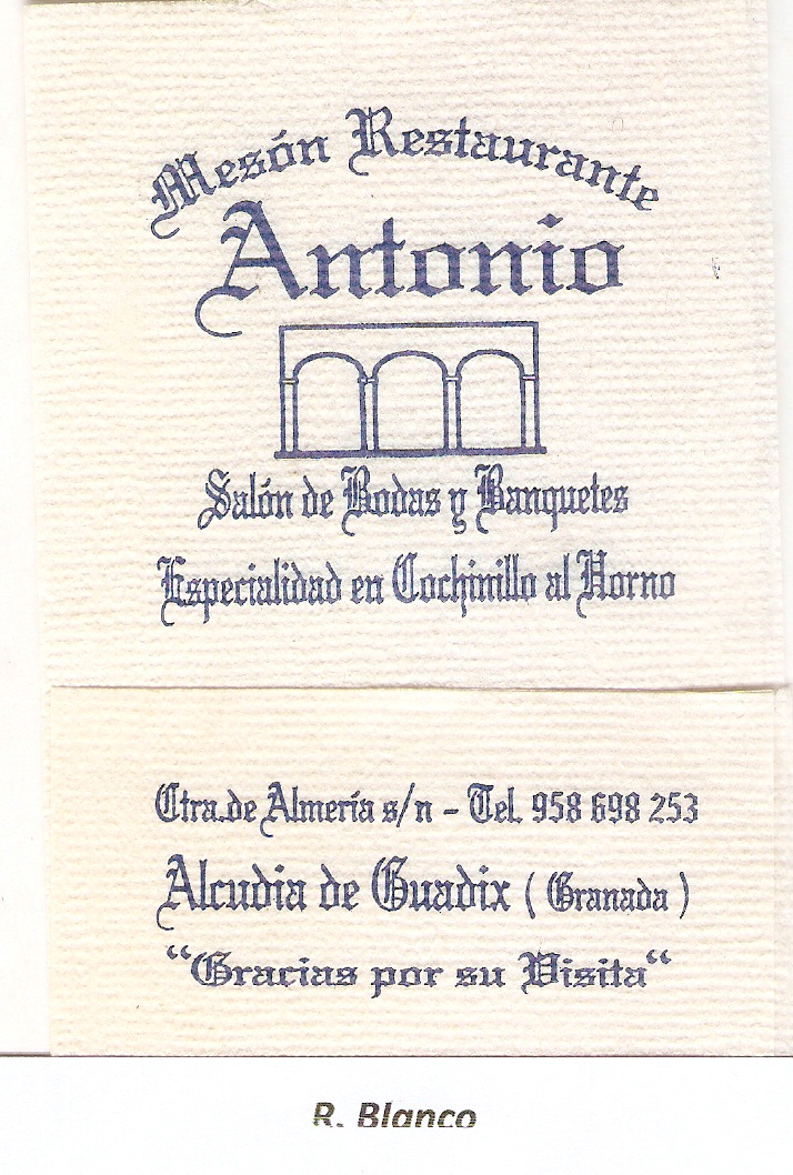 ANTONIO (ALCUDIA DE GUADIX)