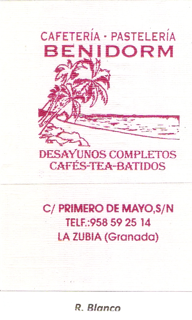 BENIDORM (LA ZUBIA)