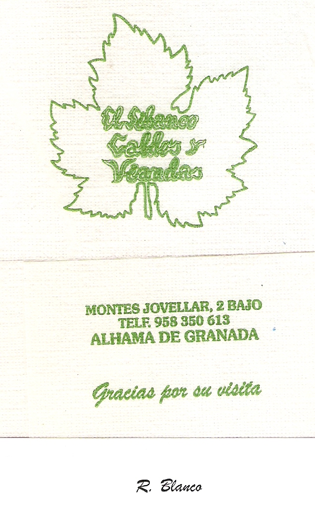 EL SIBANCO CALDOS Y VIANDAS (ALHAMA DE GRANADA)