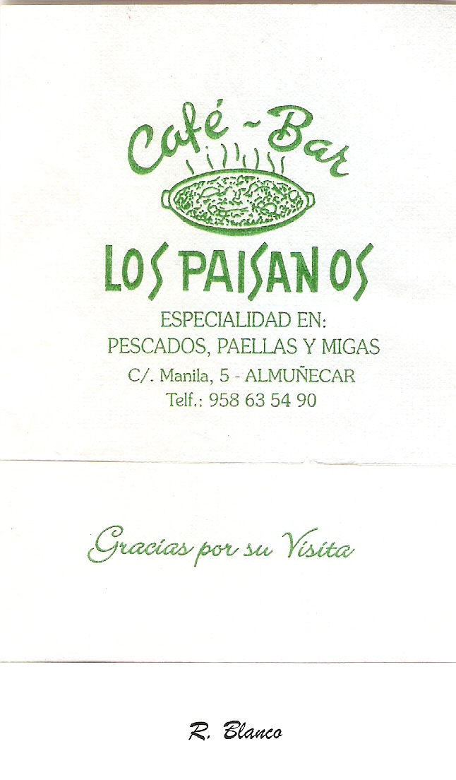 LOS PAISANOS (ALMUNECAR)