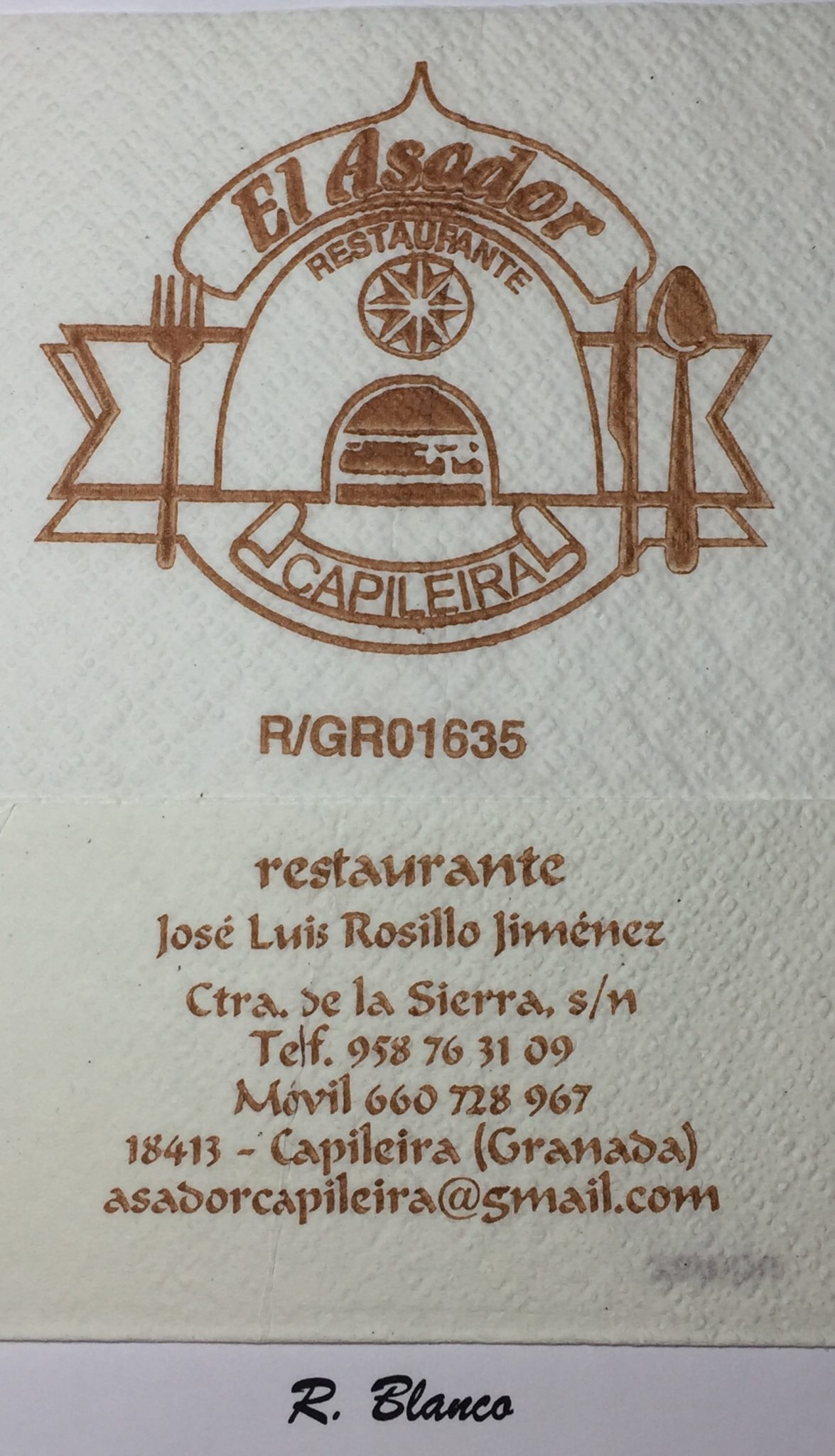 EL ASADOR (CAPILEIRA)