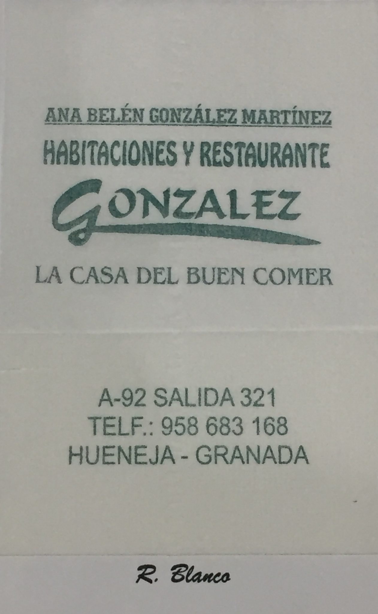 GONZALEZ (HUENAJA)