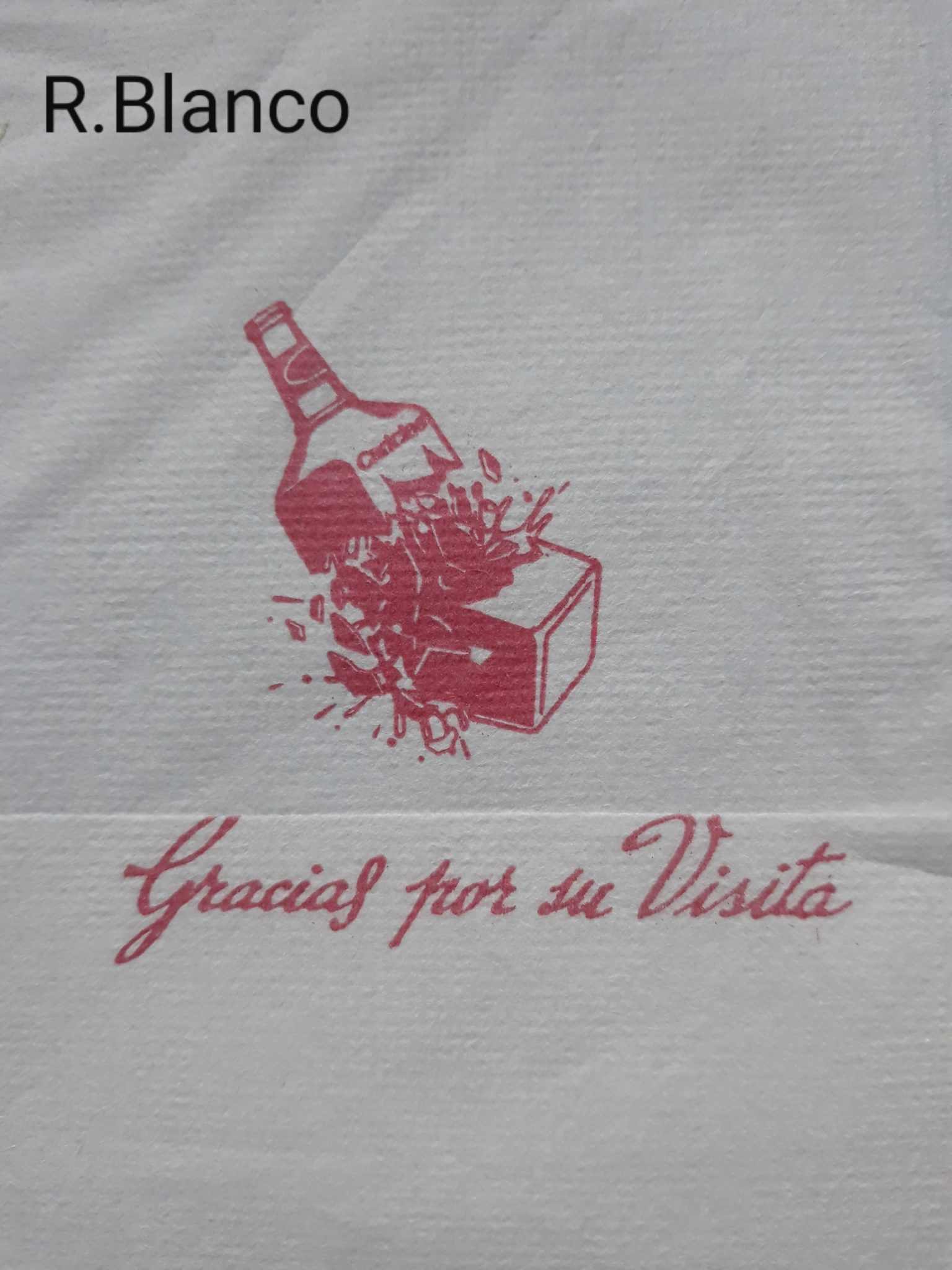 DIBUJO BOTELLA ROTA