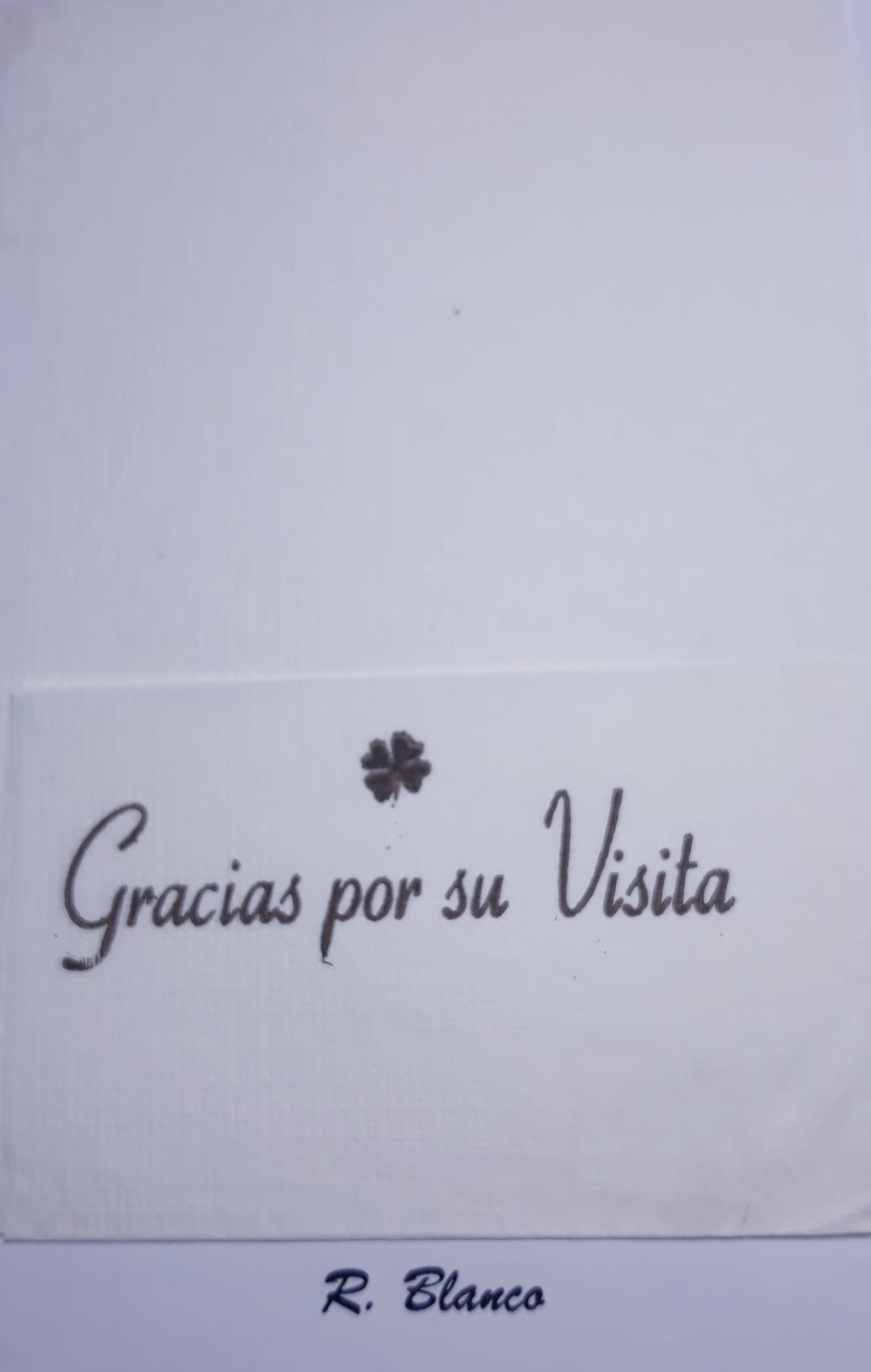 GRACIAS POR SU VISITA