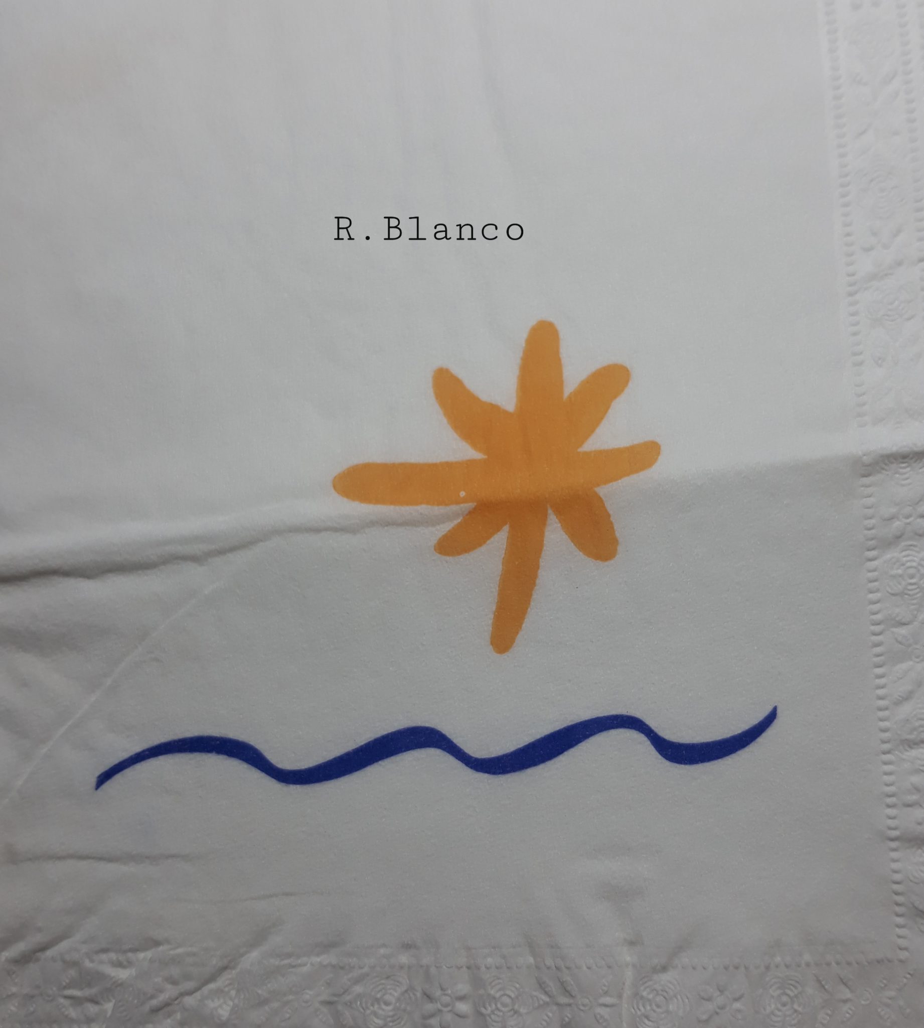 DIBUJO SOL Y OLA