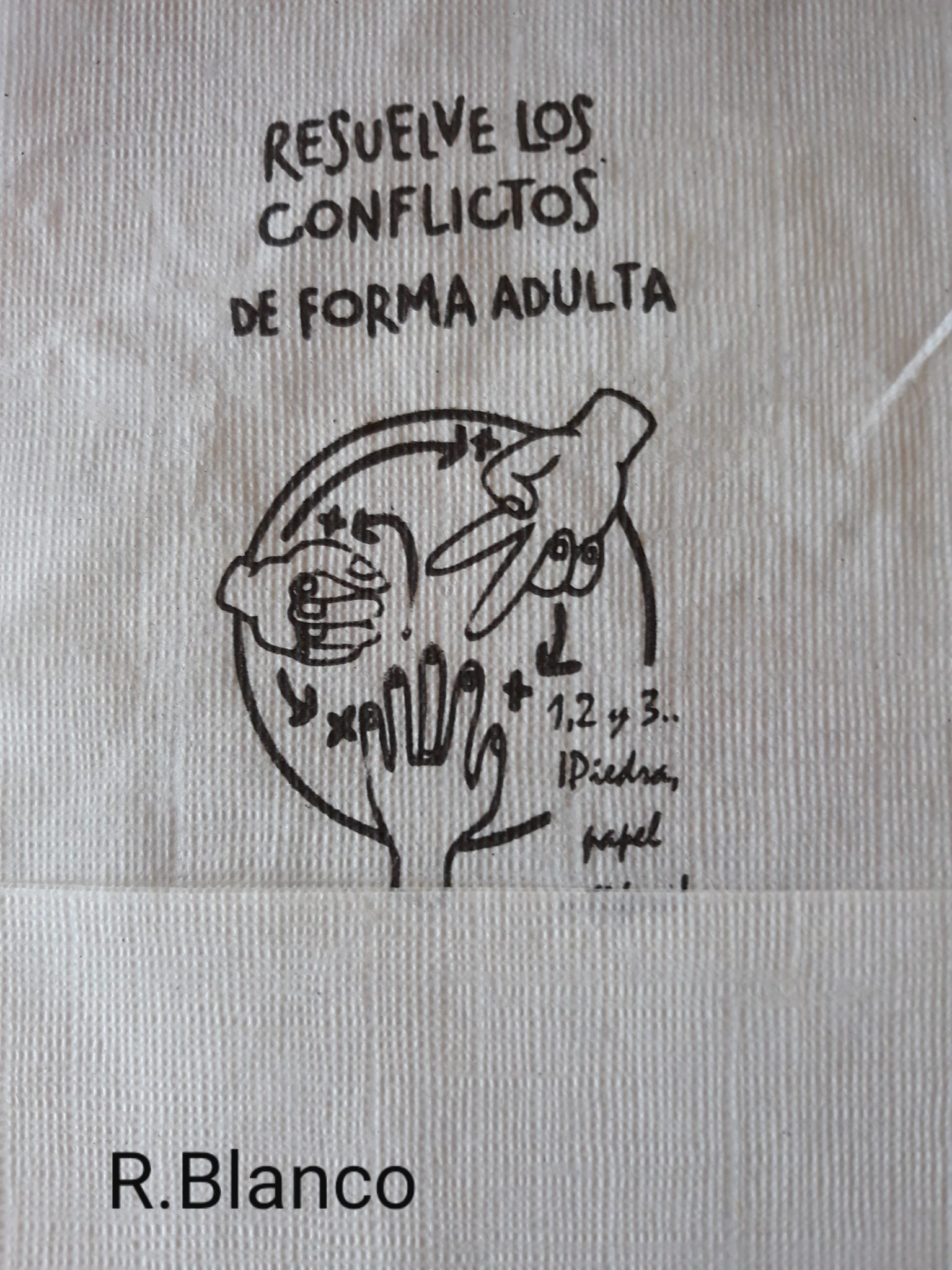 RESUELVE LOS CONFLICTOS DE FORMA ADULTA