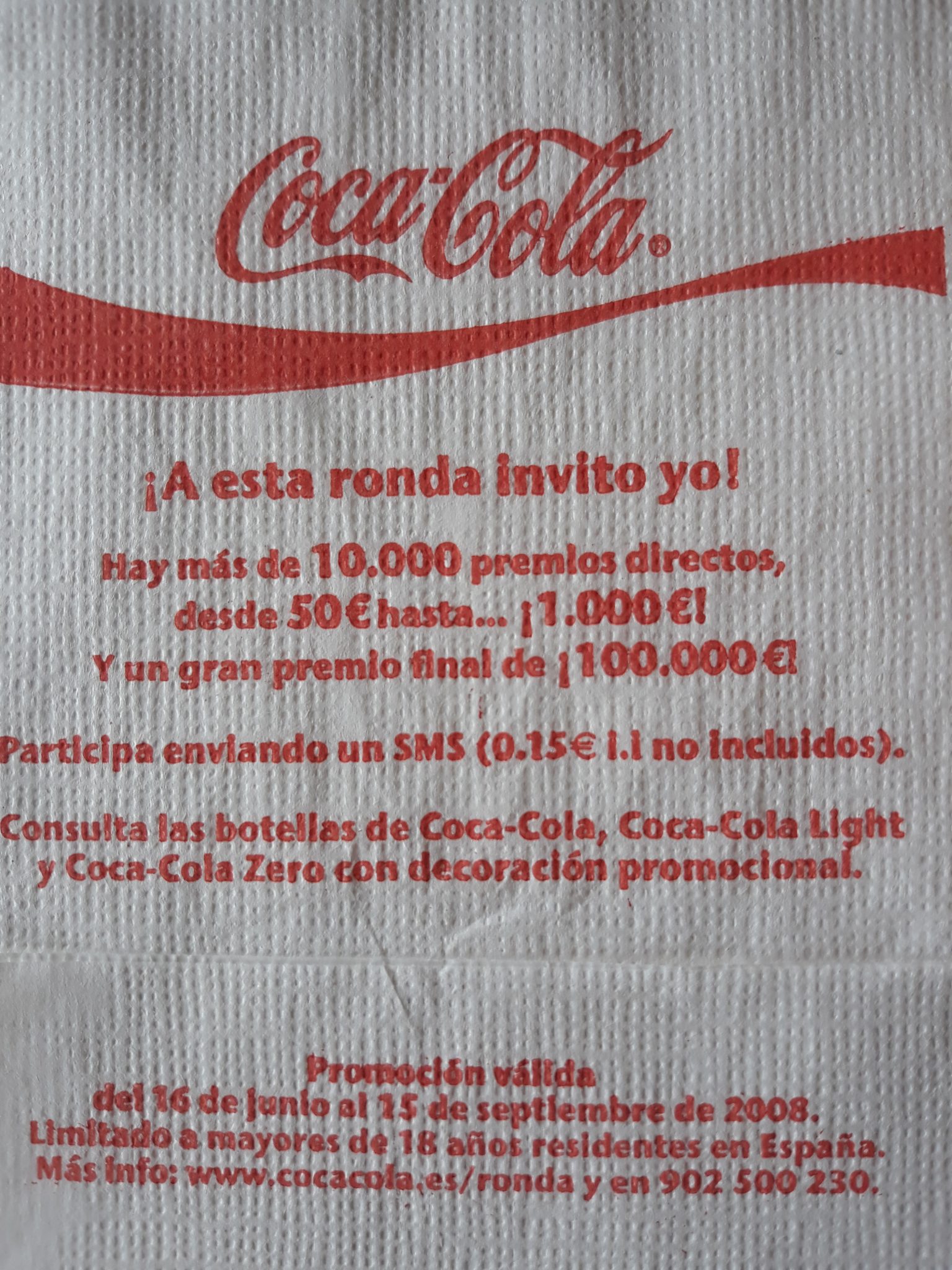COCA COLA A ESTA RONDA INVITO YO