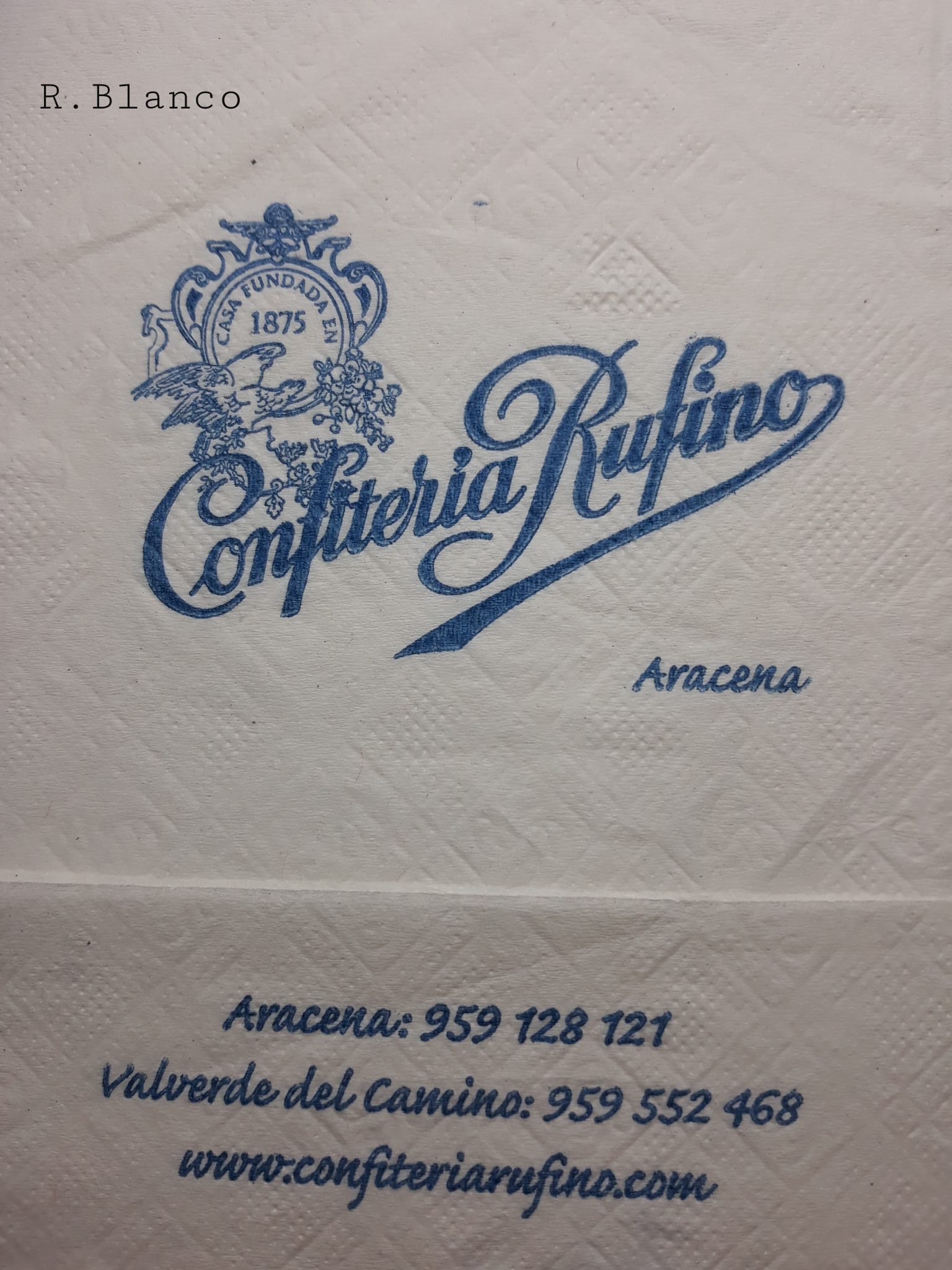 CONFITERIA RUFINO (ARACENA)