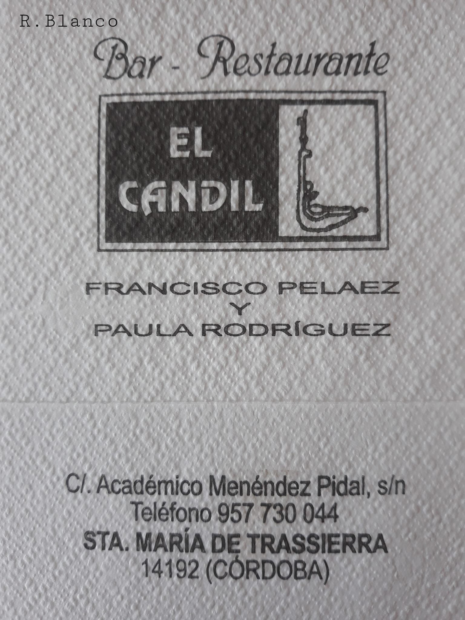 EL CANDIL (SANTA MARIA DE TRASSIERRA)