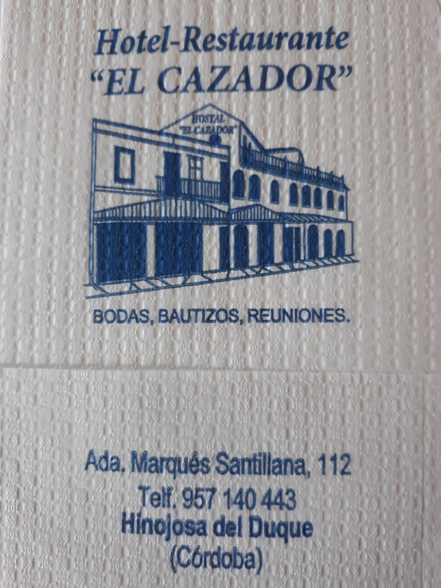 EL CAZADOR (HINOJOSA DEL DUQUE)