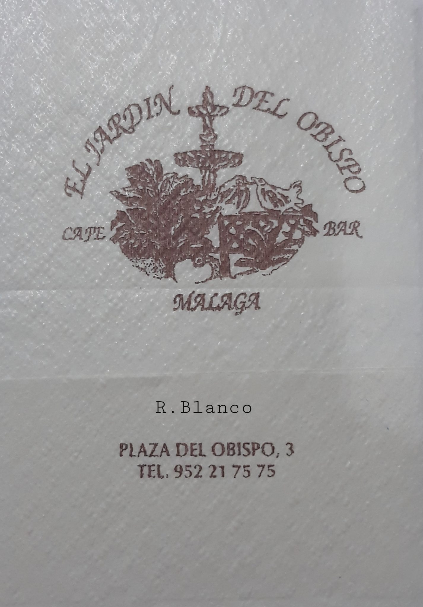 EL JARDIN DEL OBISPO