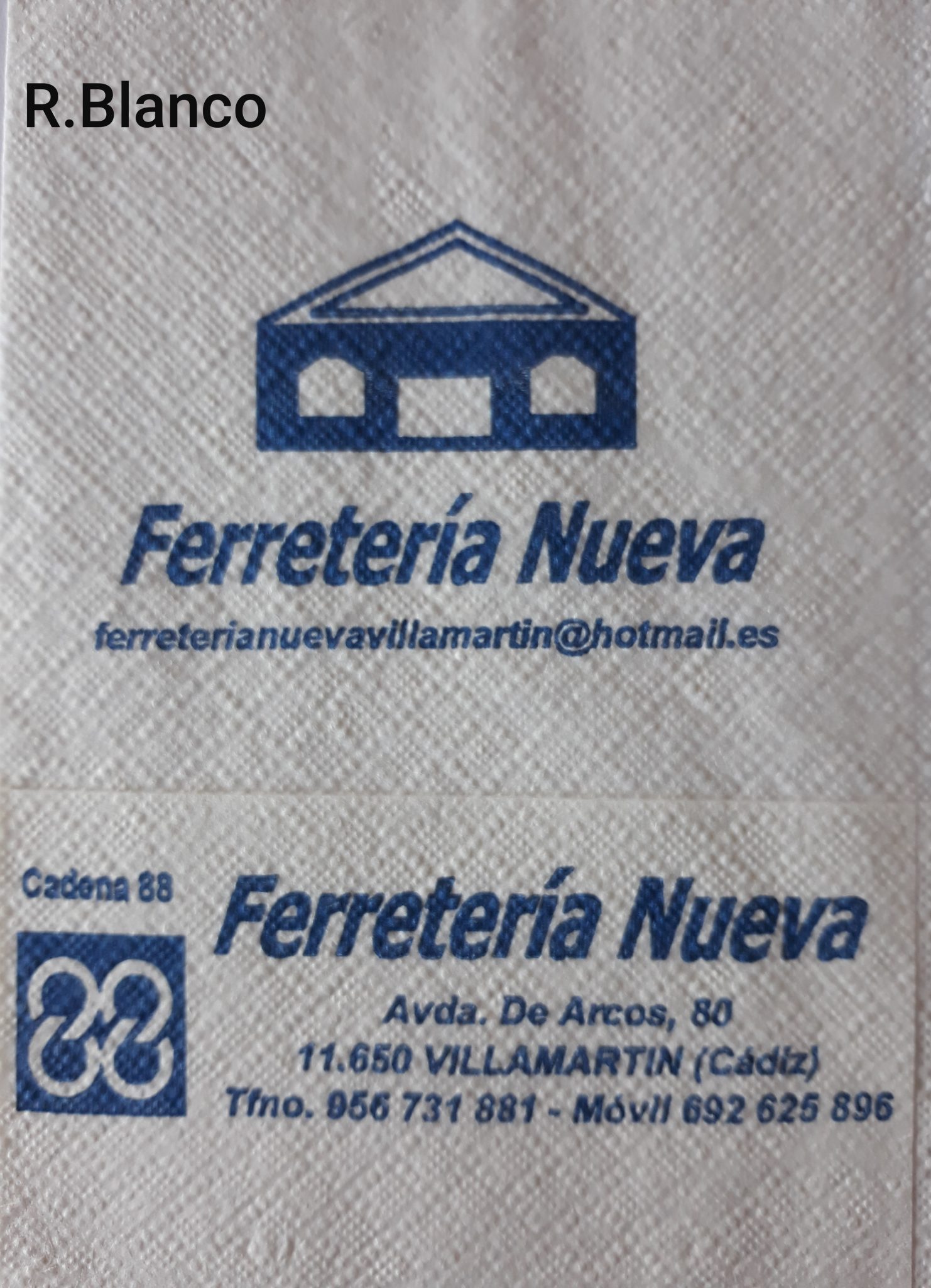 FERRETERIA NUEVA (VILLAMARTIN)