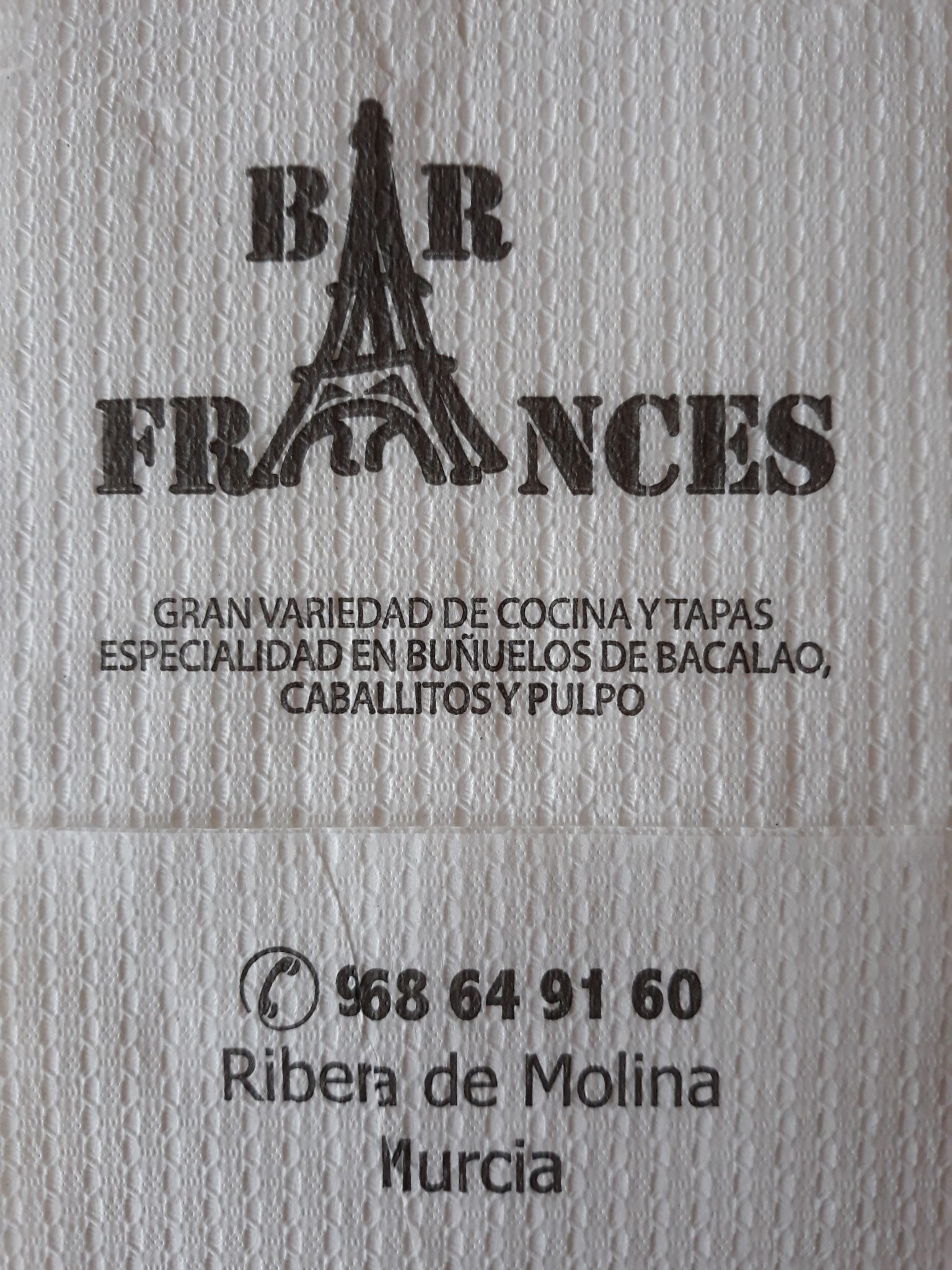 FRANCES (RIBERA DE MOLINA)
