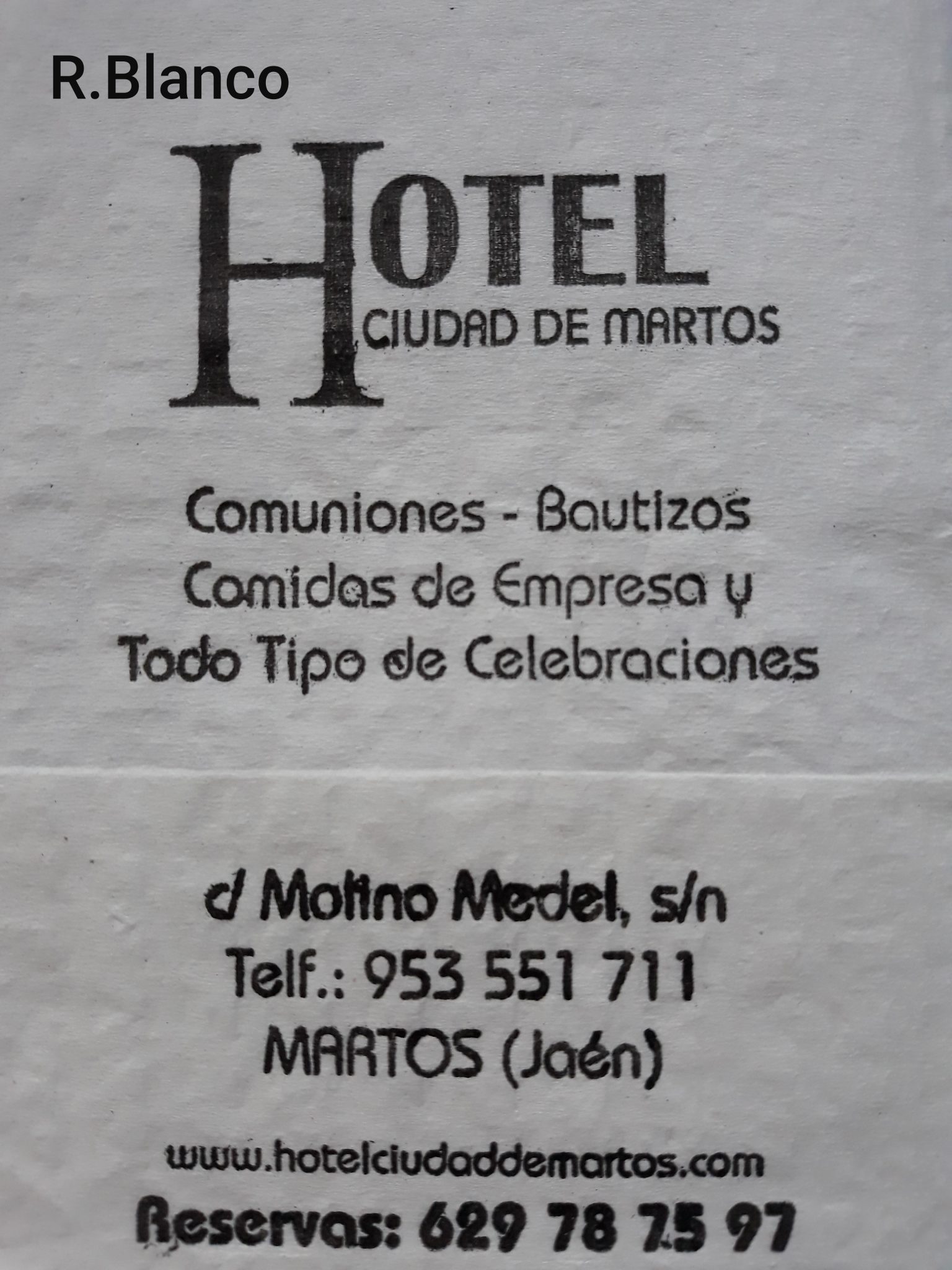 HOTEL CIUDAD DE MARTOS (MARTOS)
