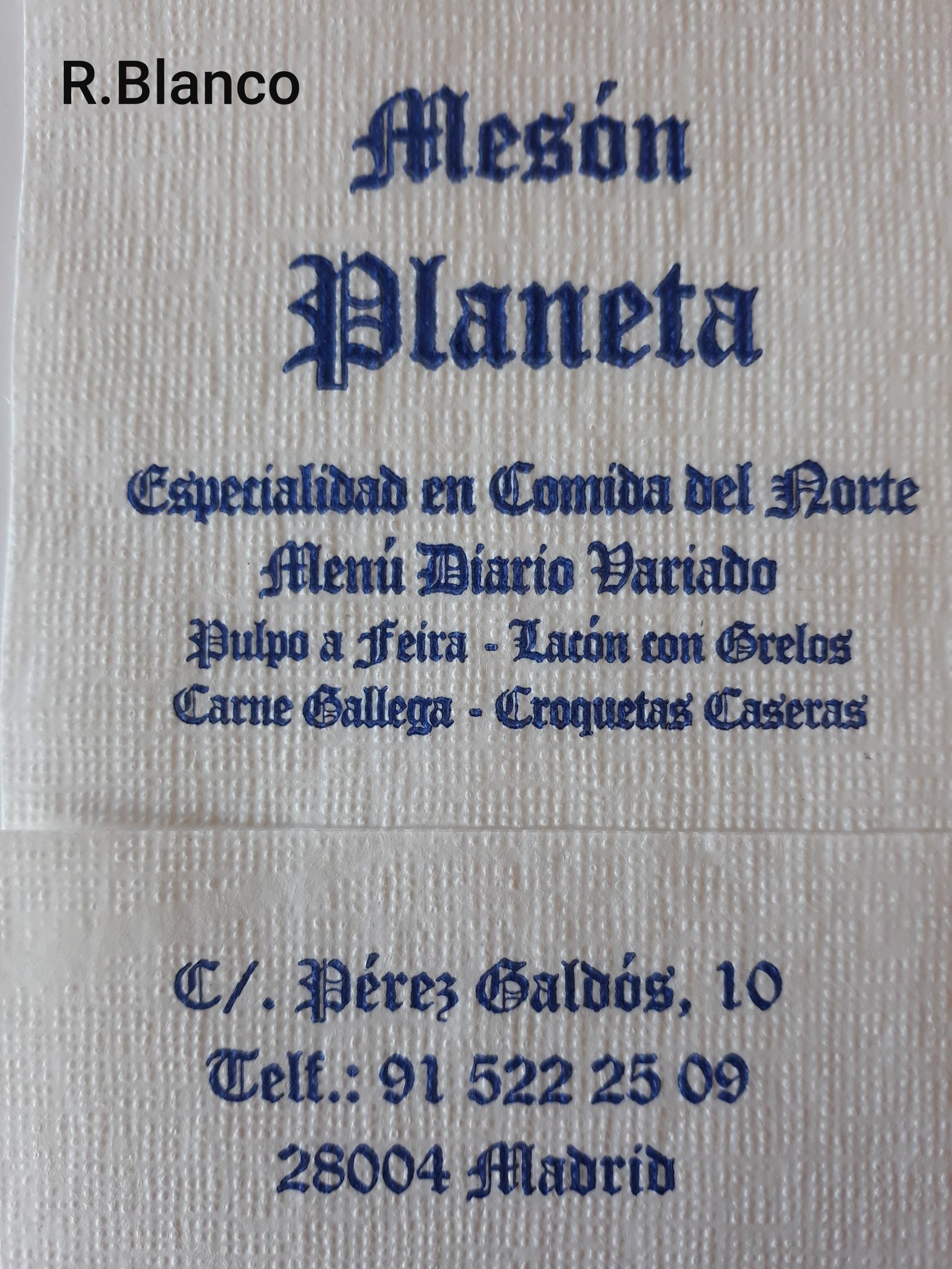 MESON PLANETA