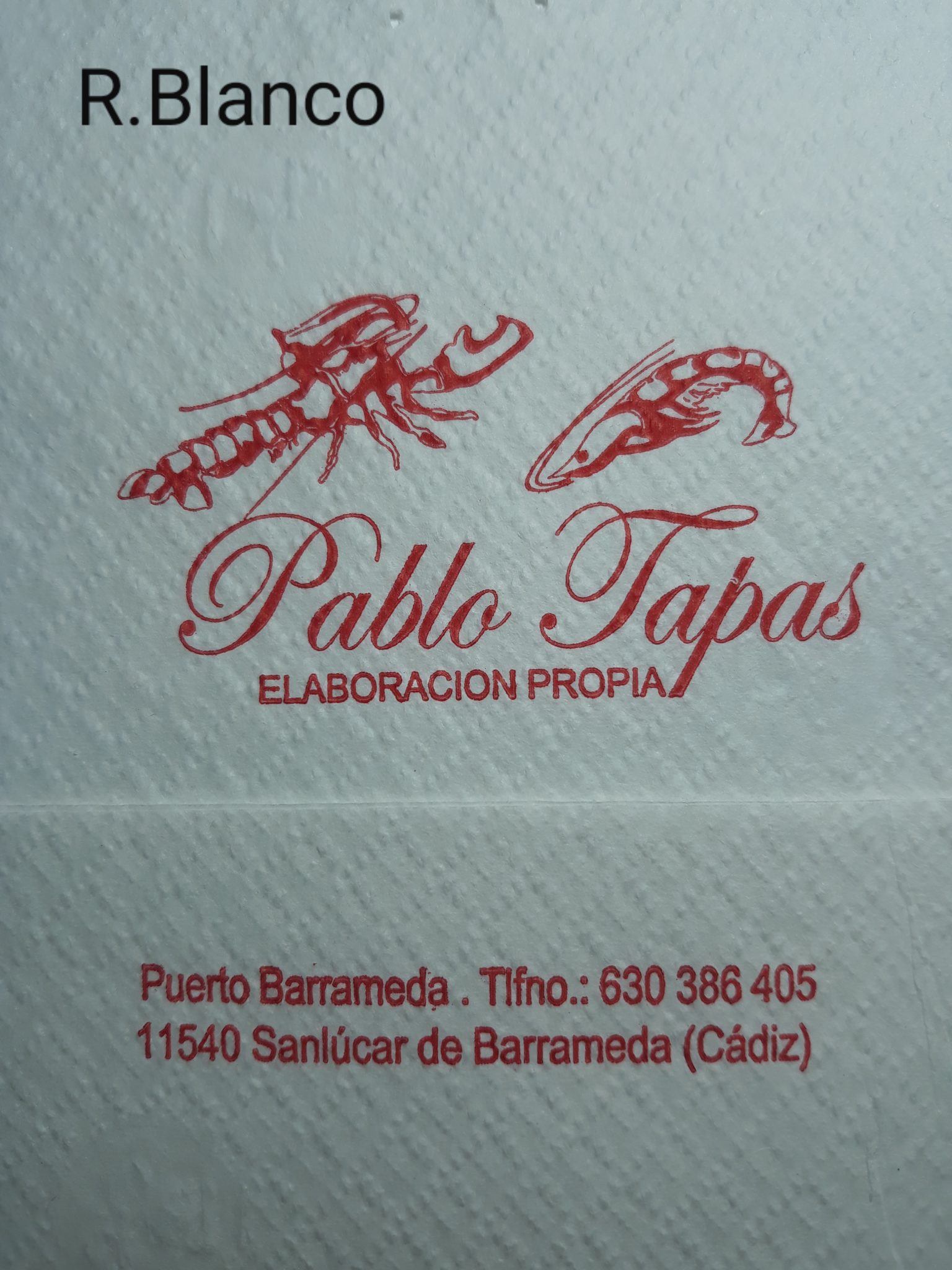 PABLO (SANLUCAR DE BARRAMEDA)