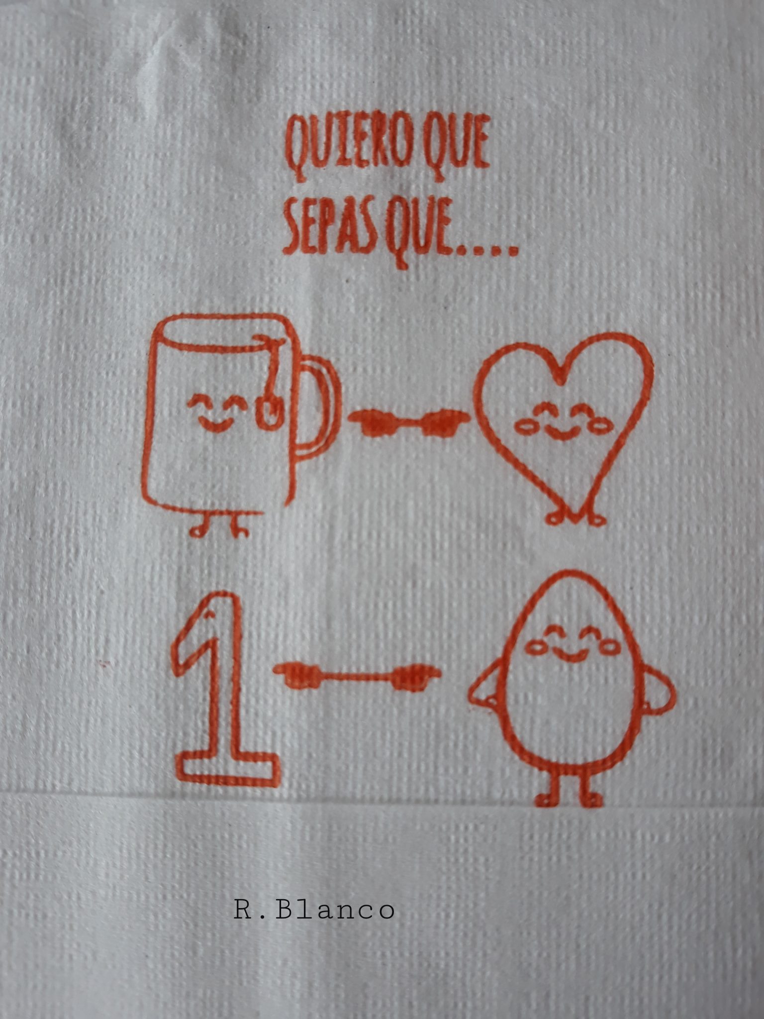 QUIERO QUE SEPAS QUE