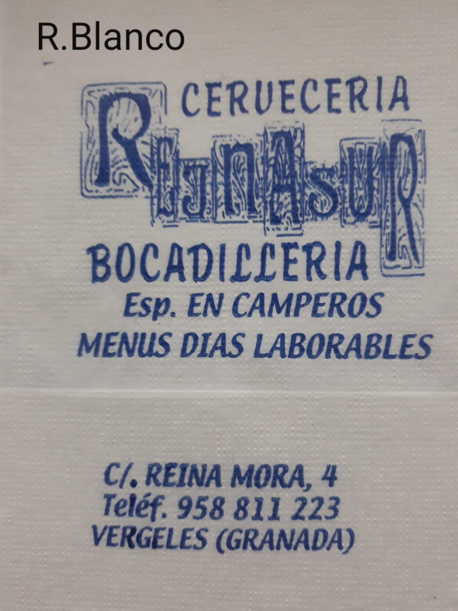 REJNASUR (VERGELES)