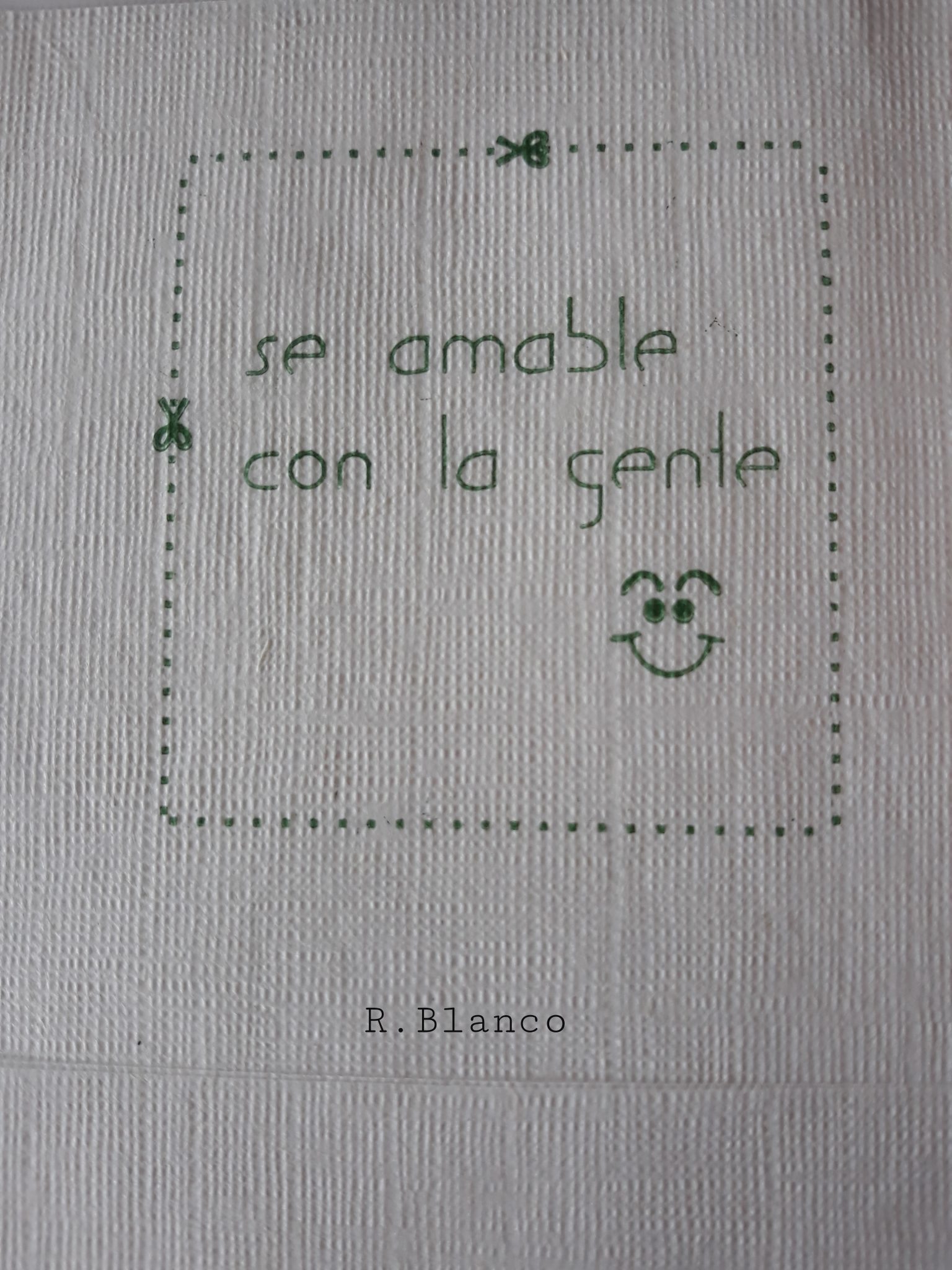 SE AMABLE CON LA GENTE