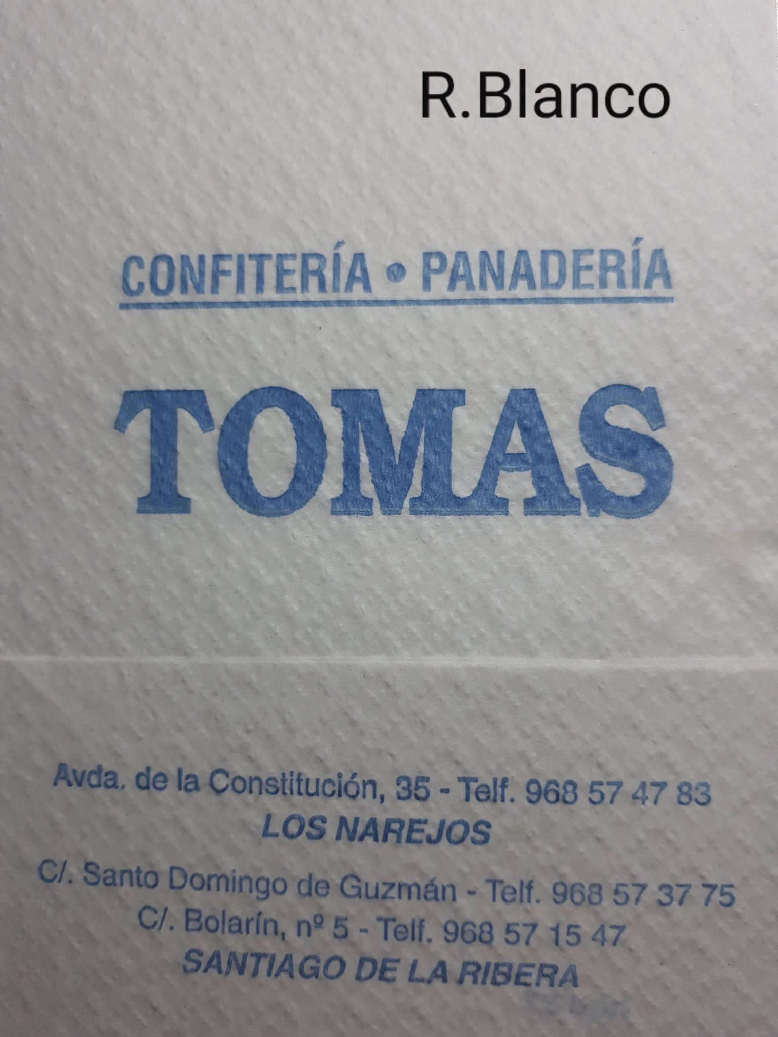 TOMAS (LOS NAREJOS)