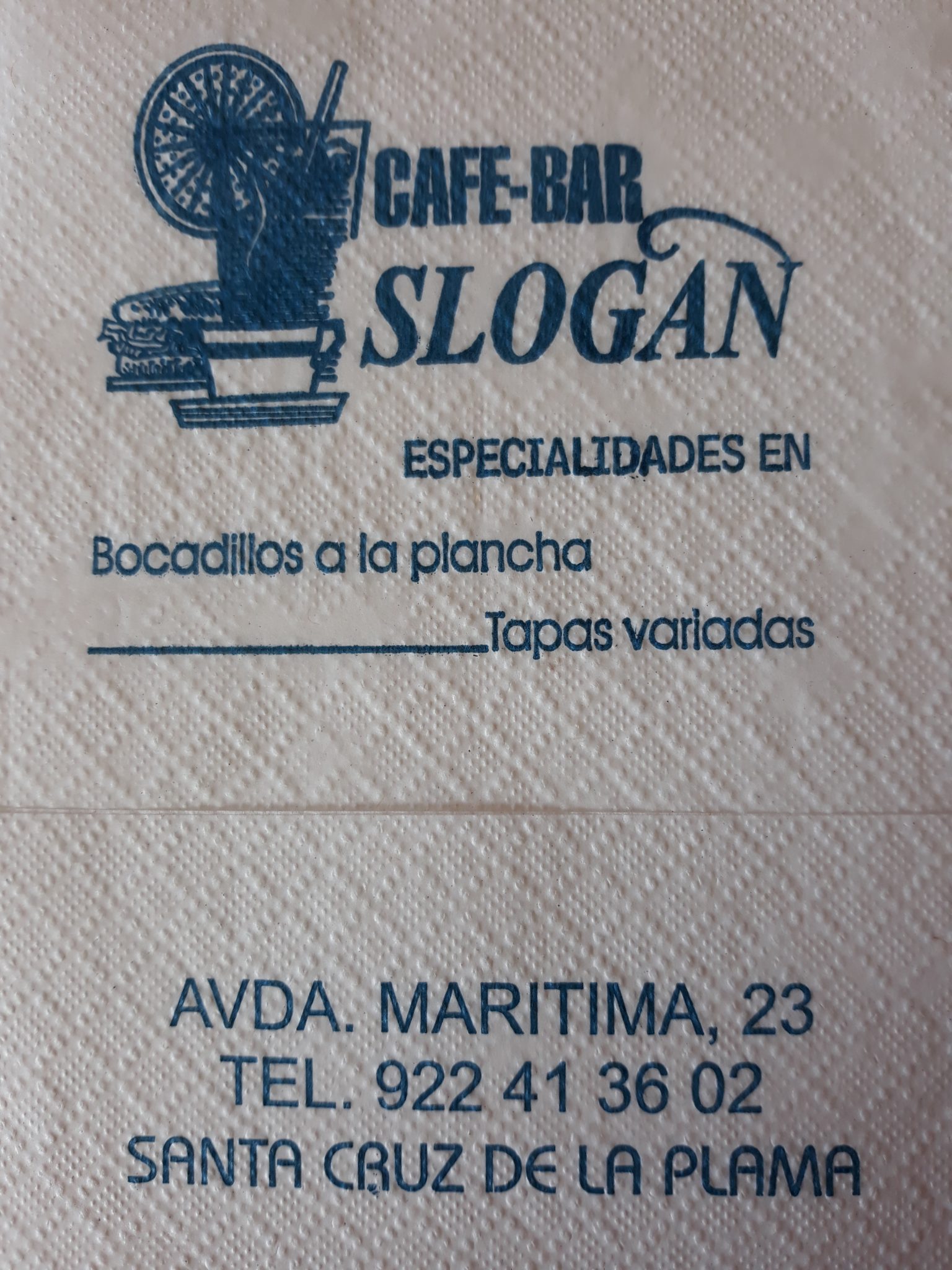 SLOGAN (SANTA CRUZ DE LA PALMA)