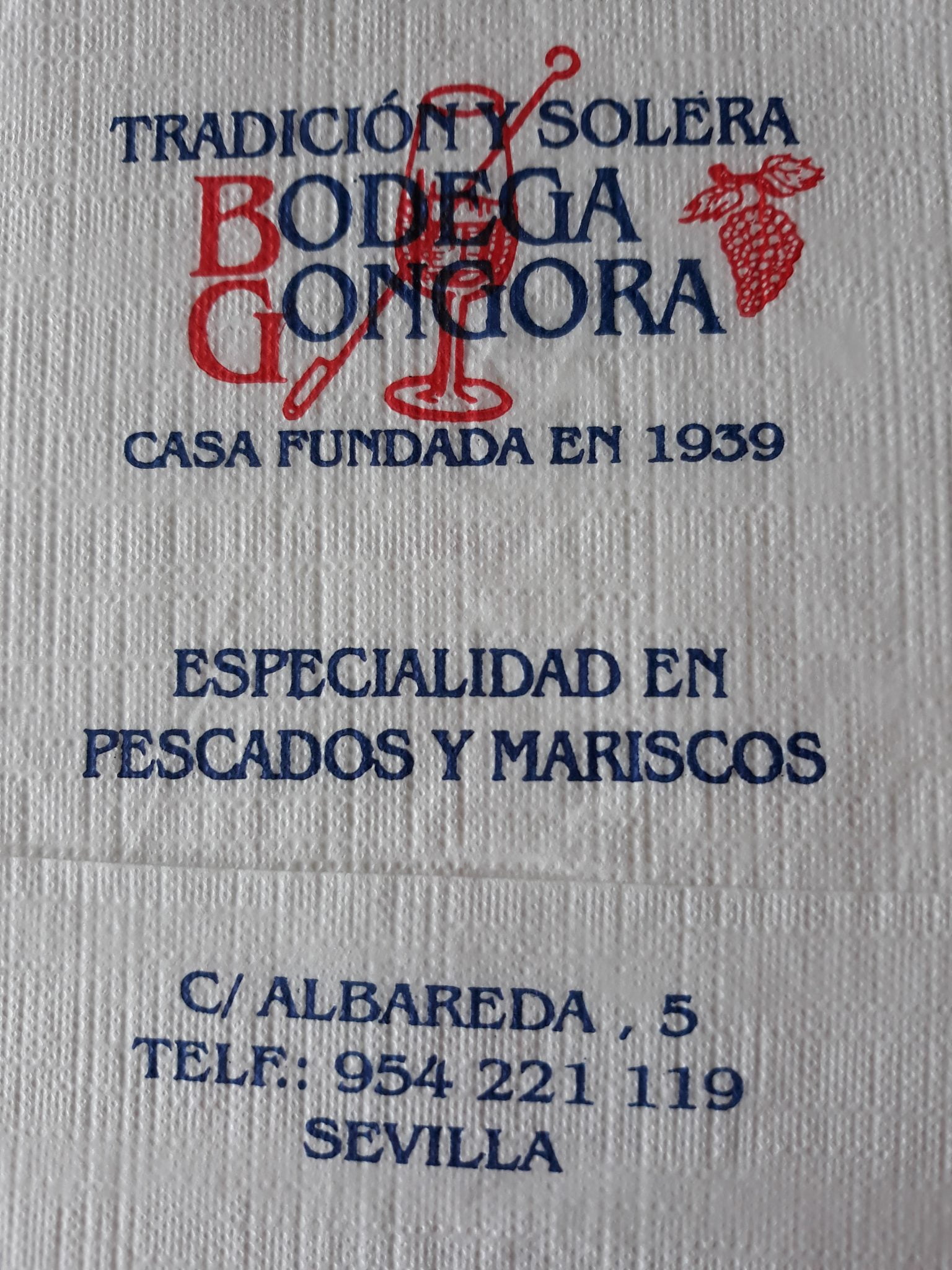 BODEGA GONGORA