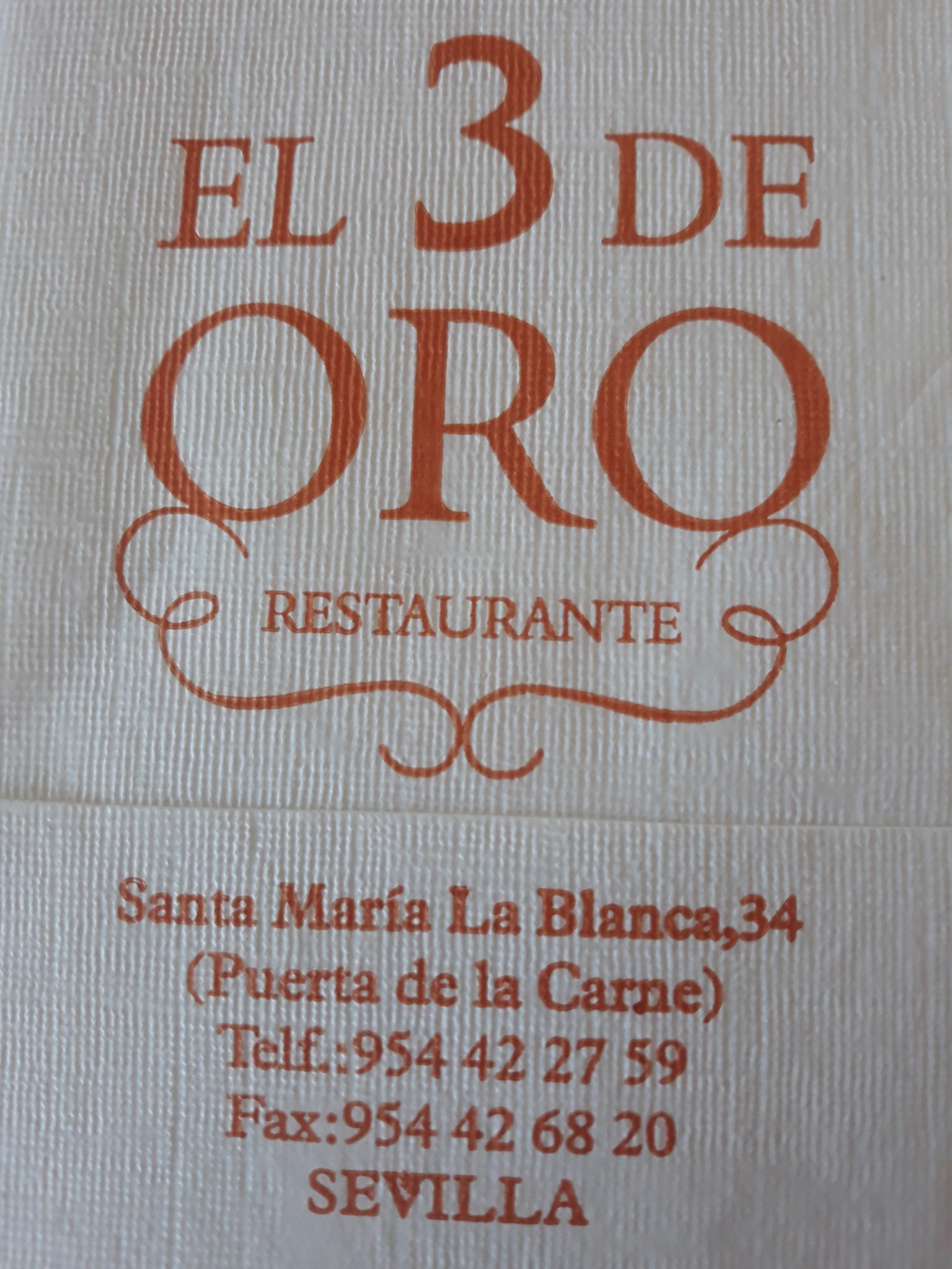 EL 3 DE ORO