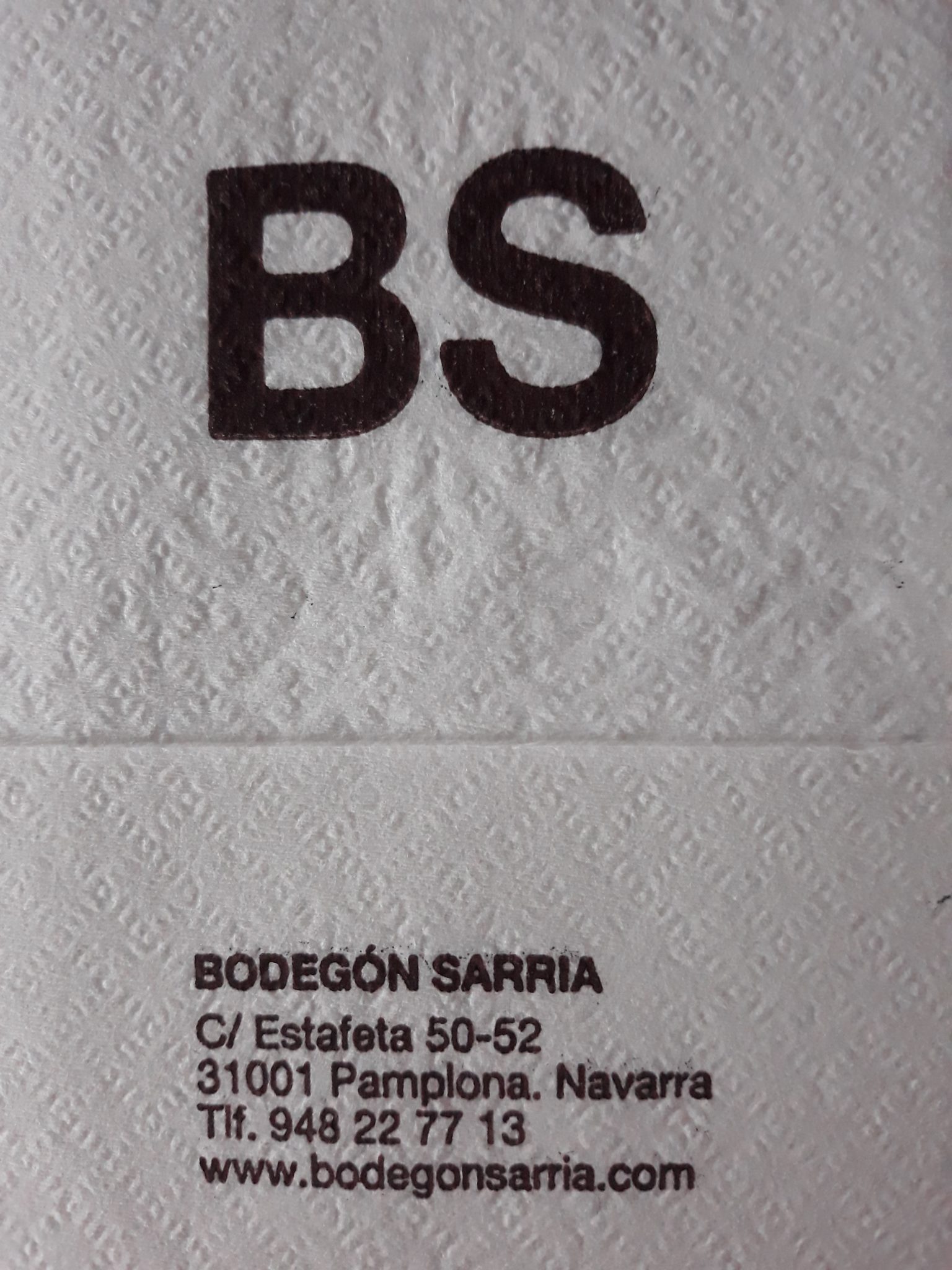 BS BODEGON SARRIA (PAMPLONA)