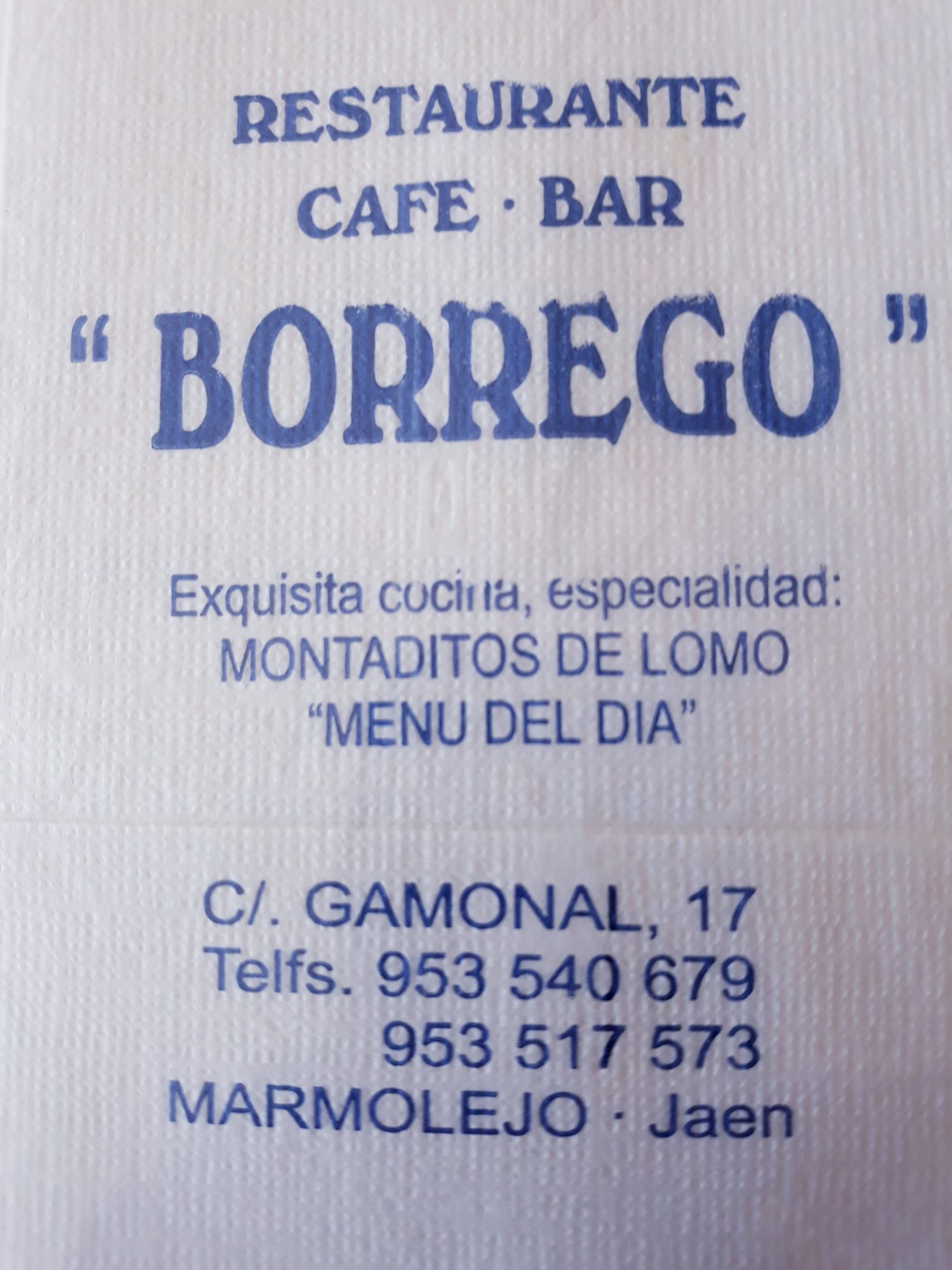 BORREGO (MARMOLEJO)