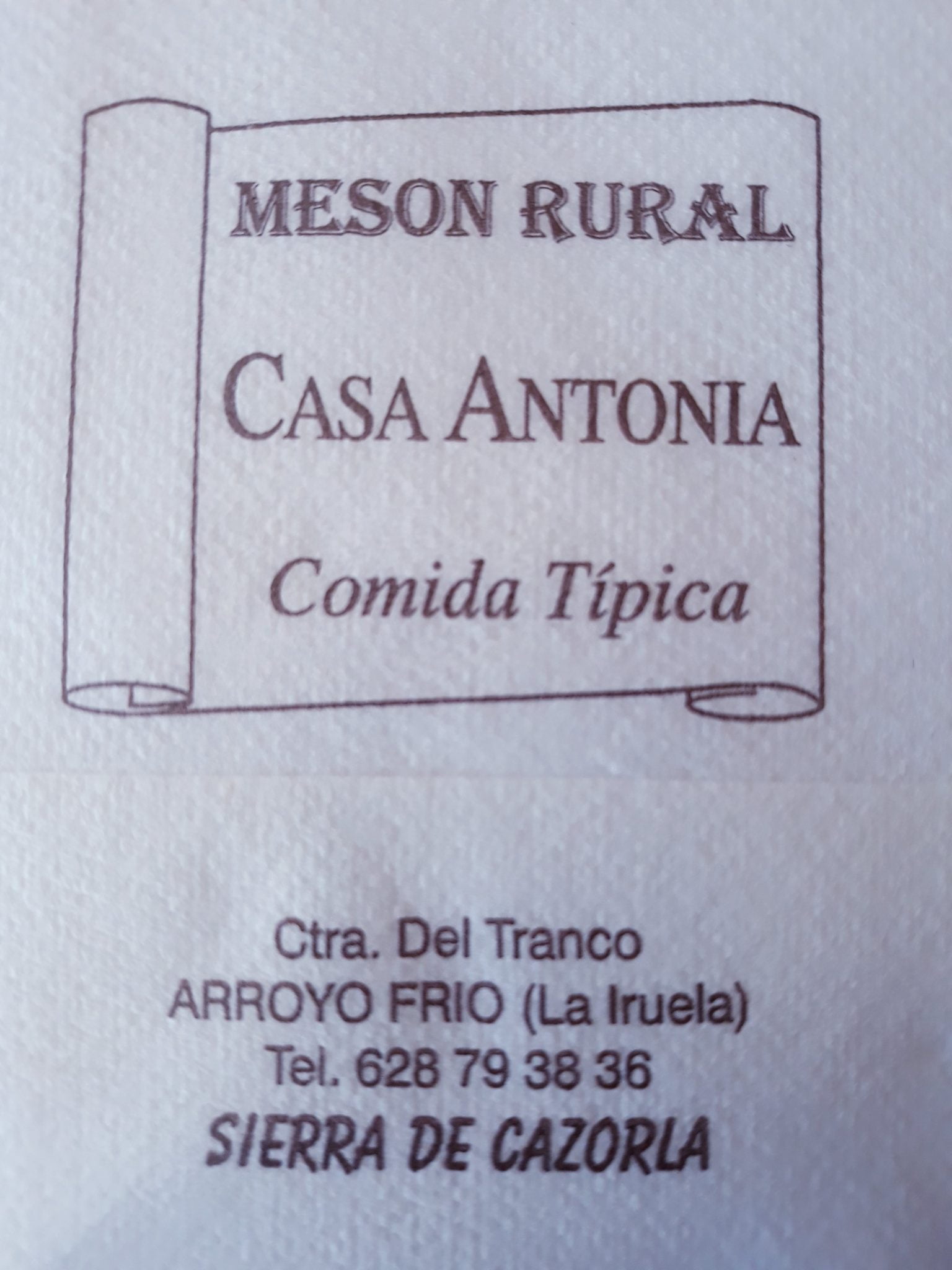 CASA ANTONIA (SIERRA DE CAZORLA)