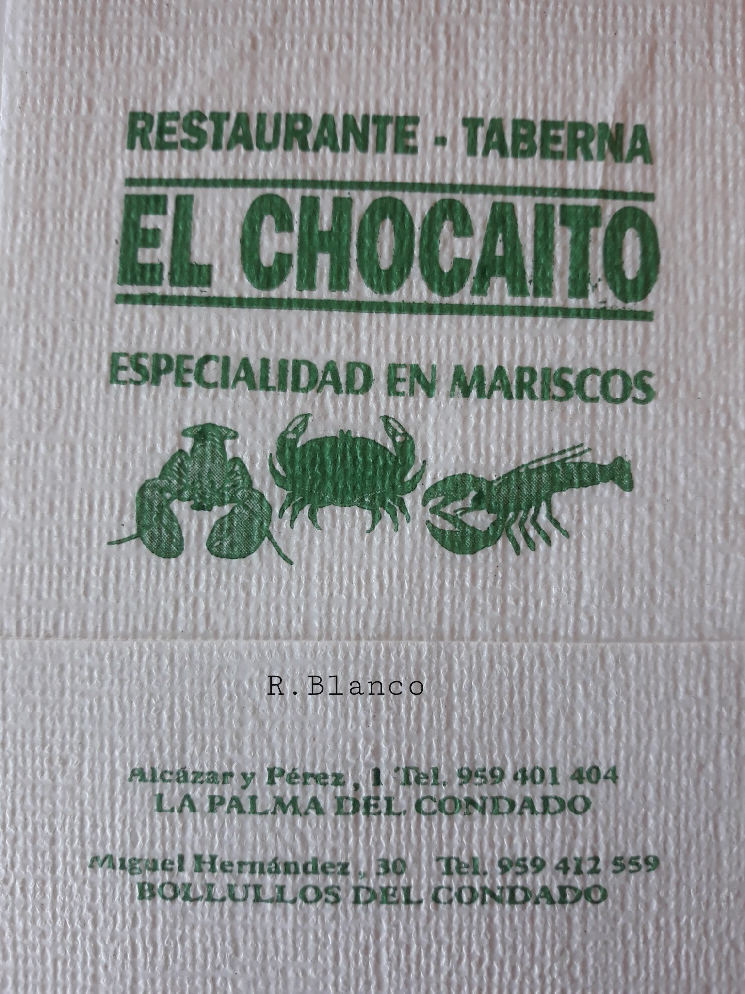 EL CHOCAITO (LA PALMA DEL CONDADO)