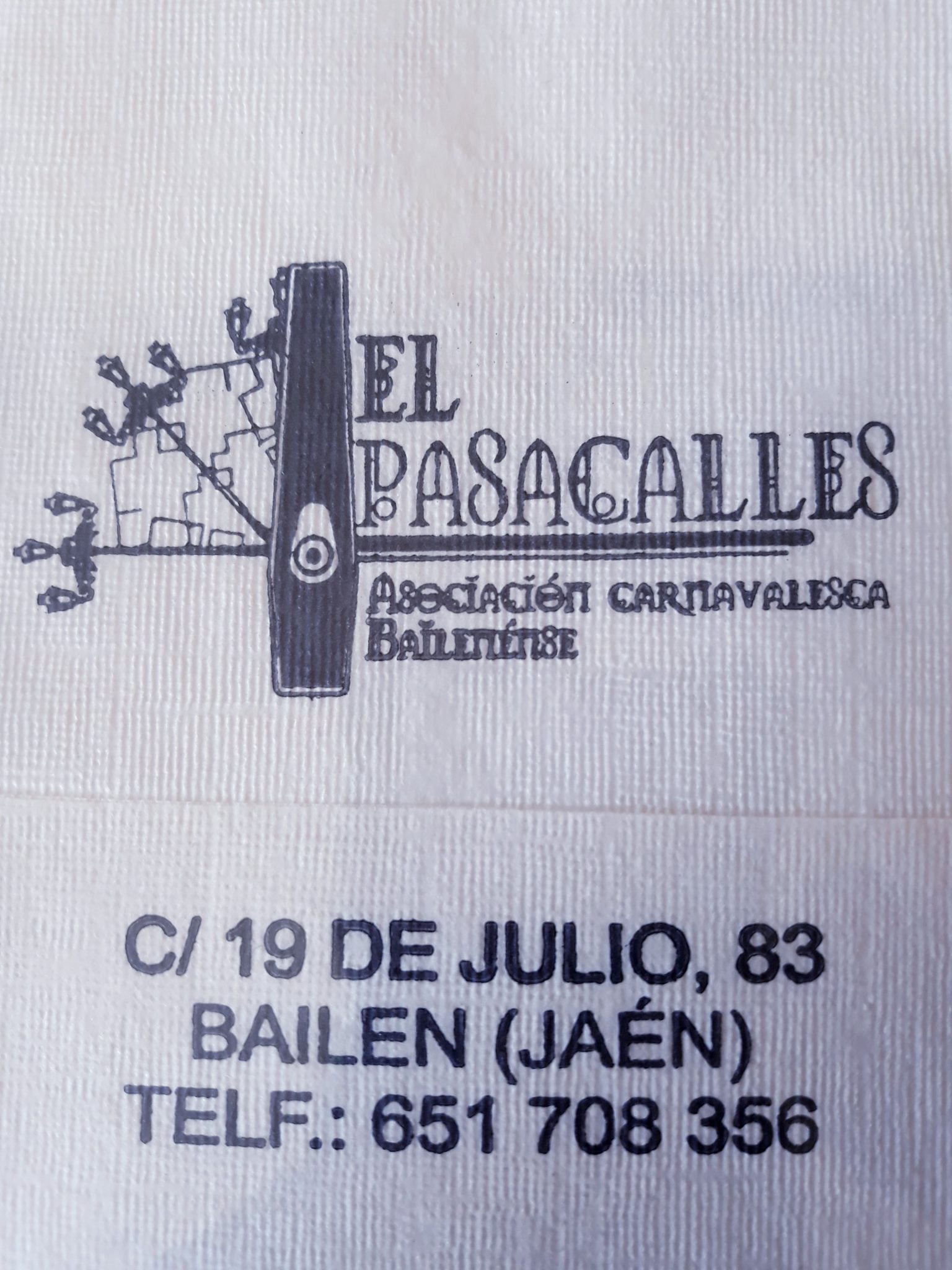 EL PASACALLES (BAILEN)