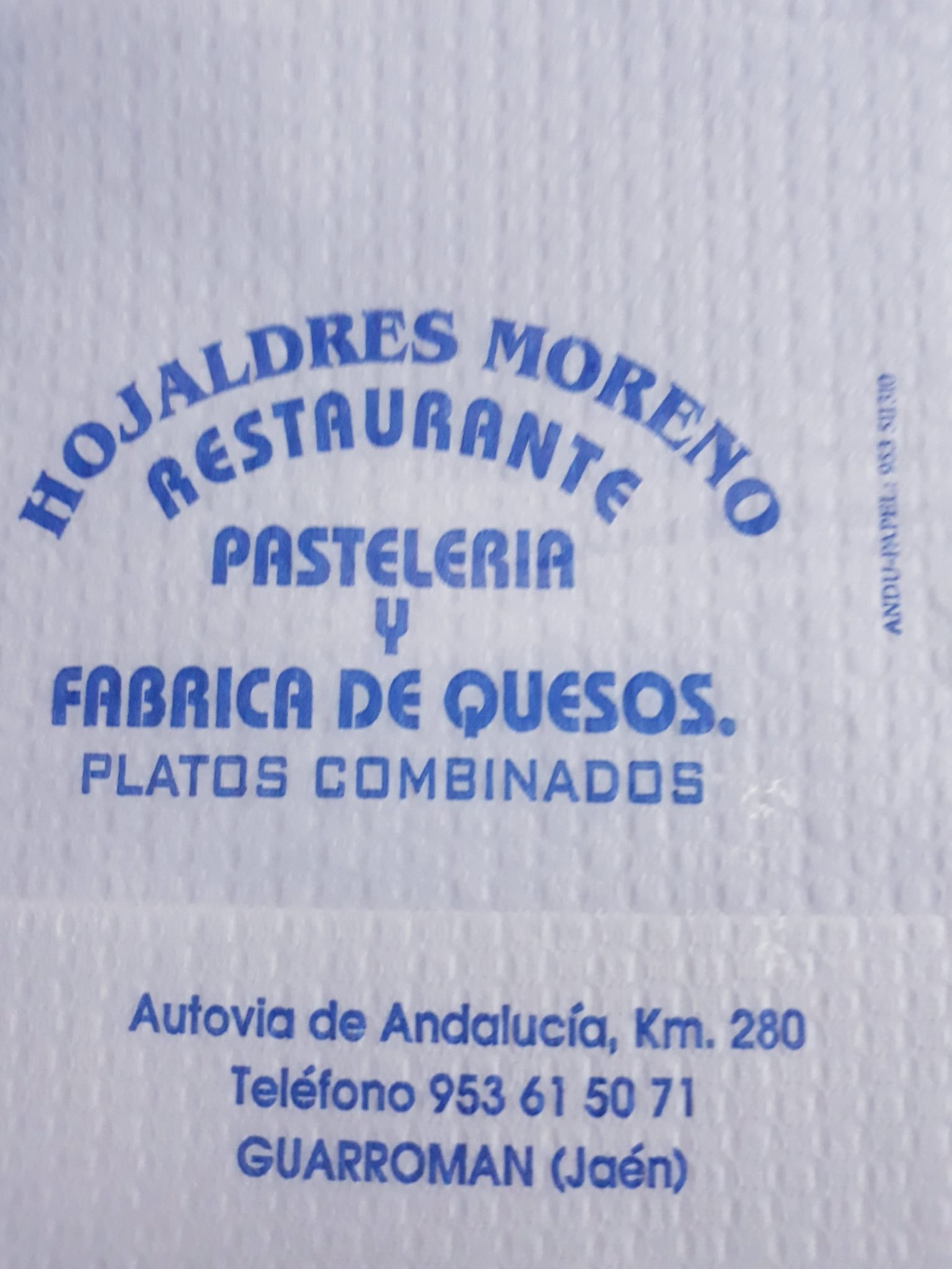 HOJALDRES MORENO (GUARROMAN)