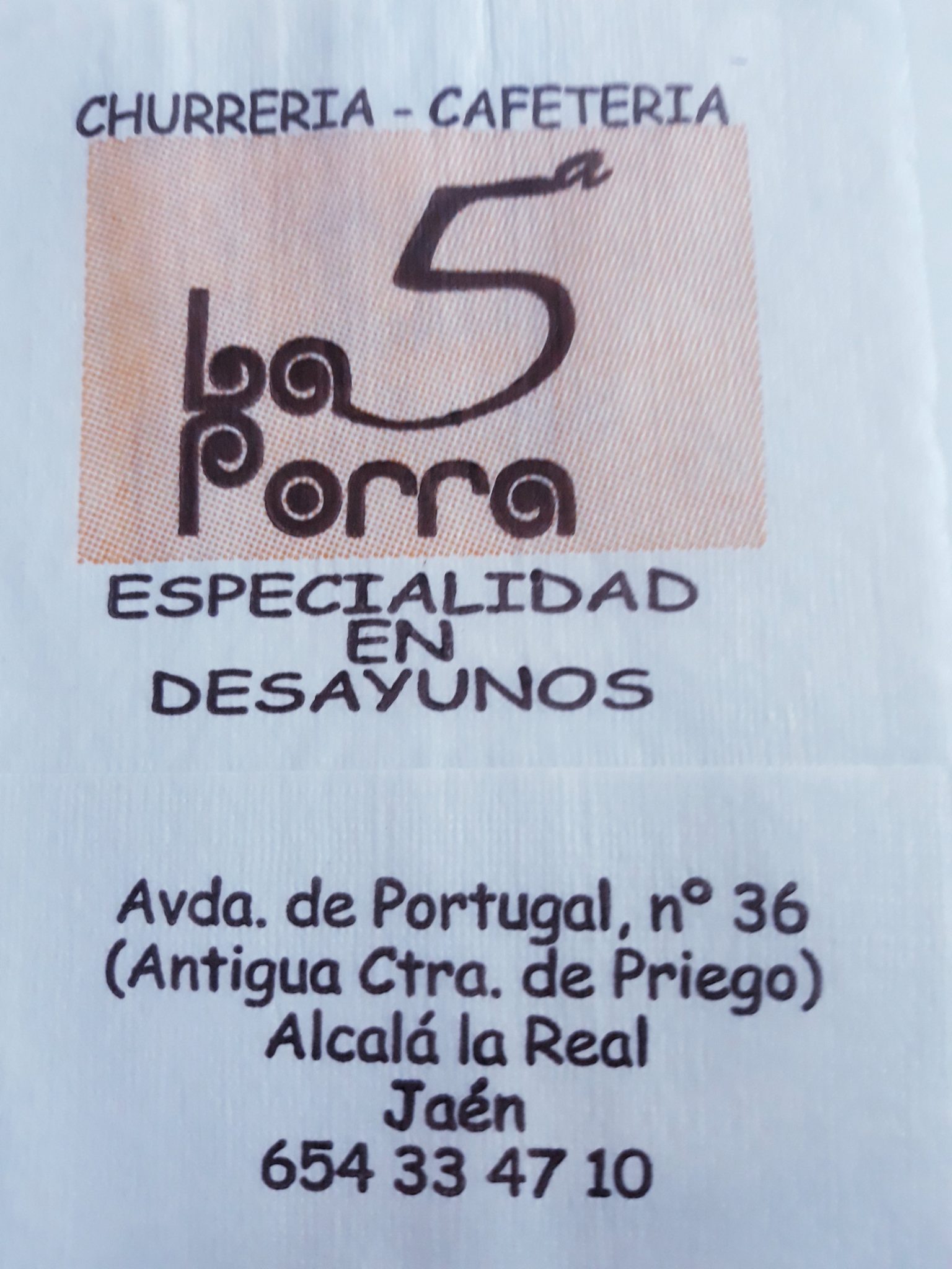 LA 5 PORRA (ALCALA LA REAL)