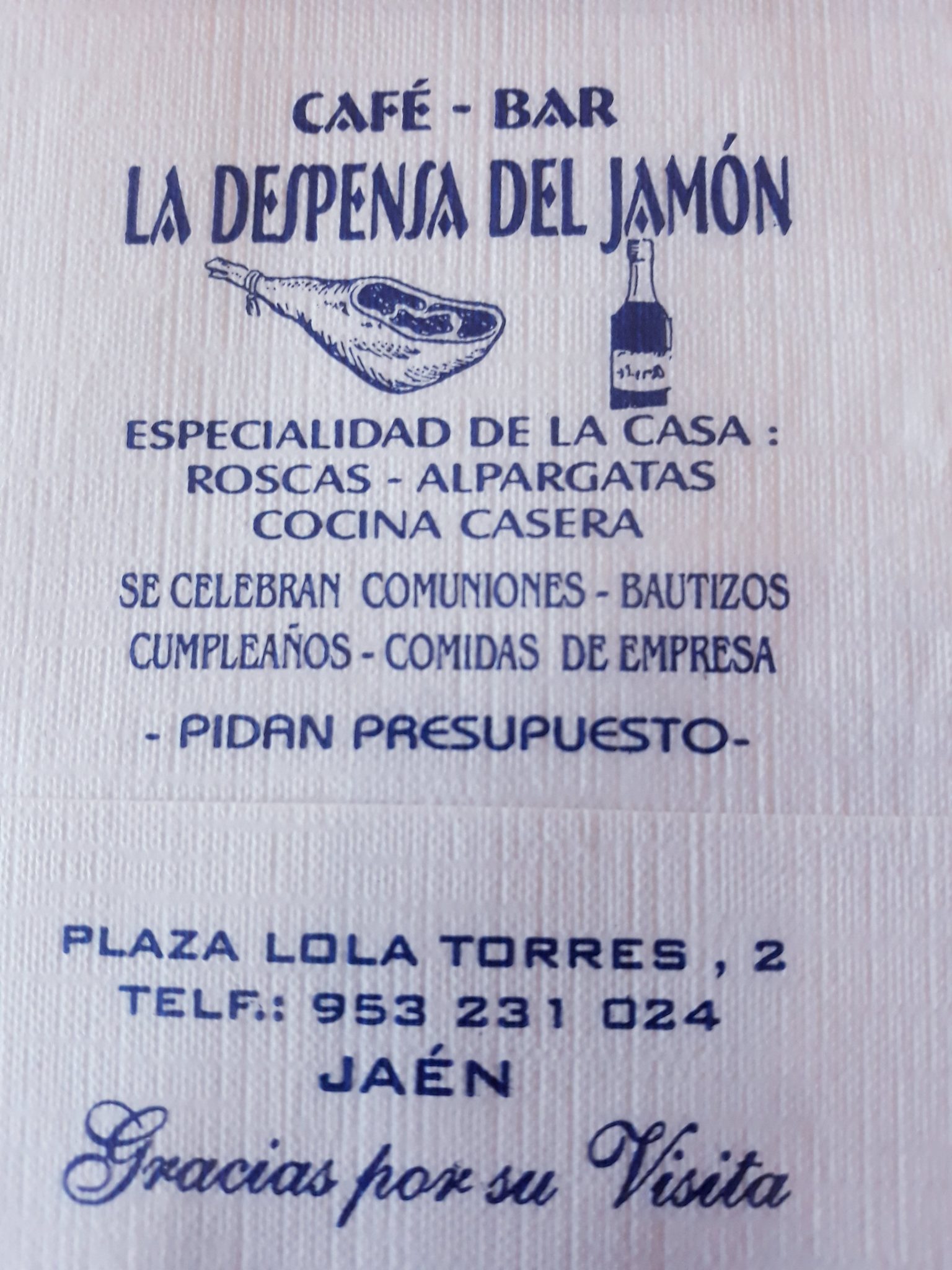 LA DESPENSA DEL JAMON