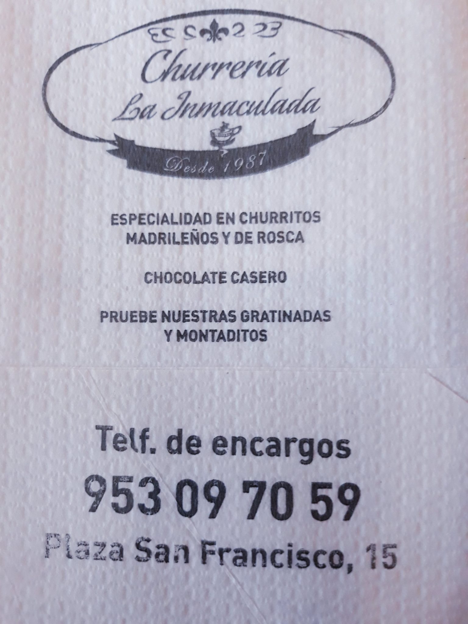 LA INMACULADA