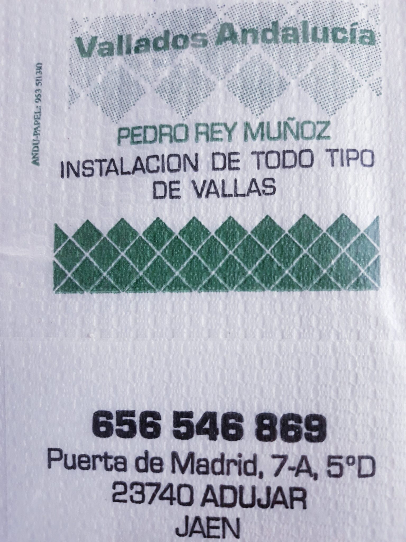 VALLADOS ANDALUCIA (ANDUJAR)