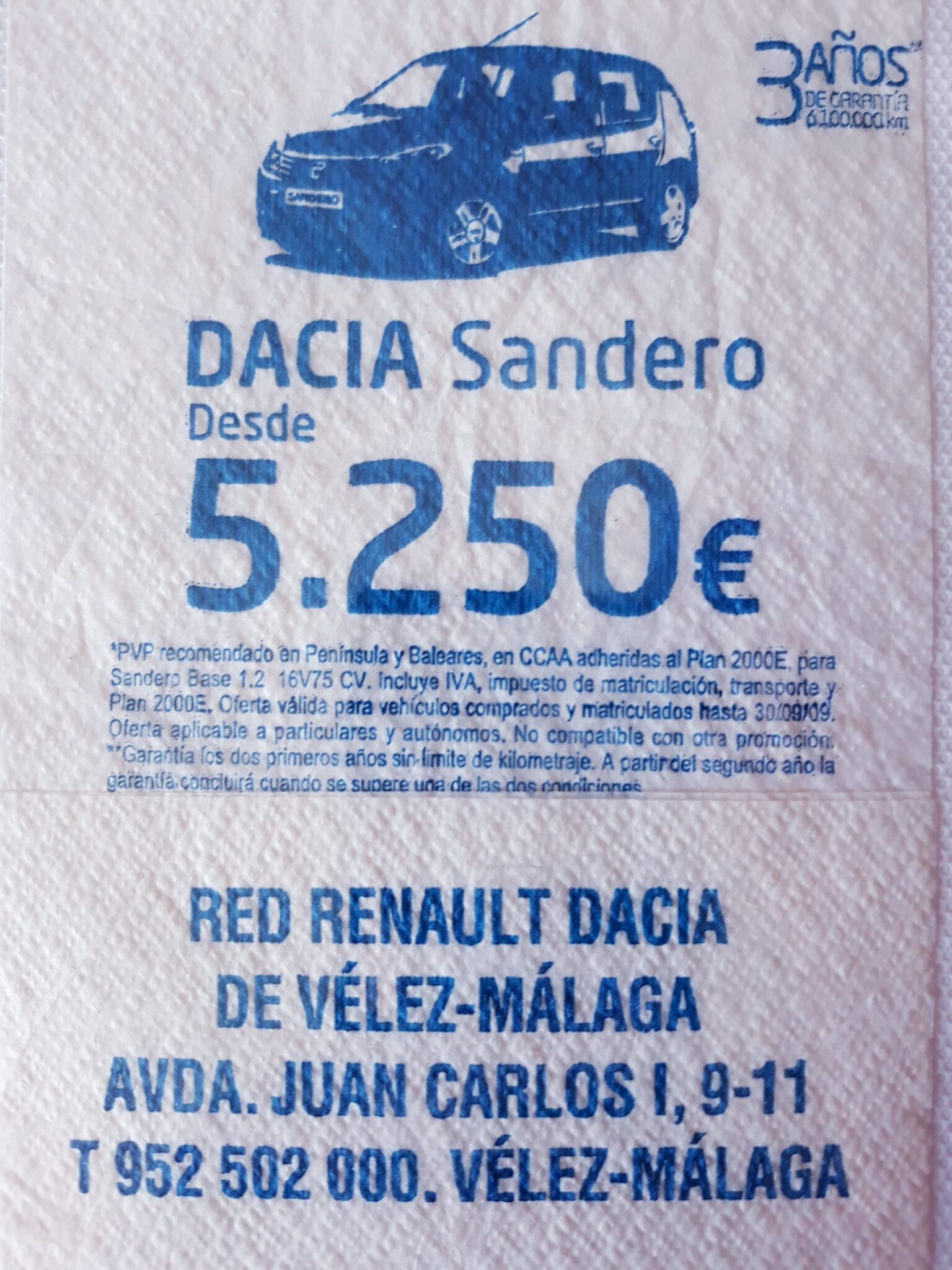 DACIA SANDERO (VELEZ MALAGA)