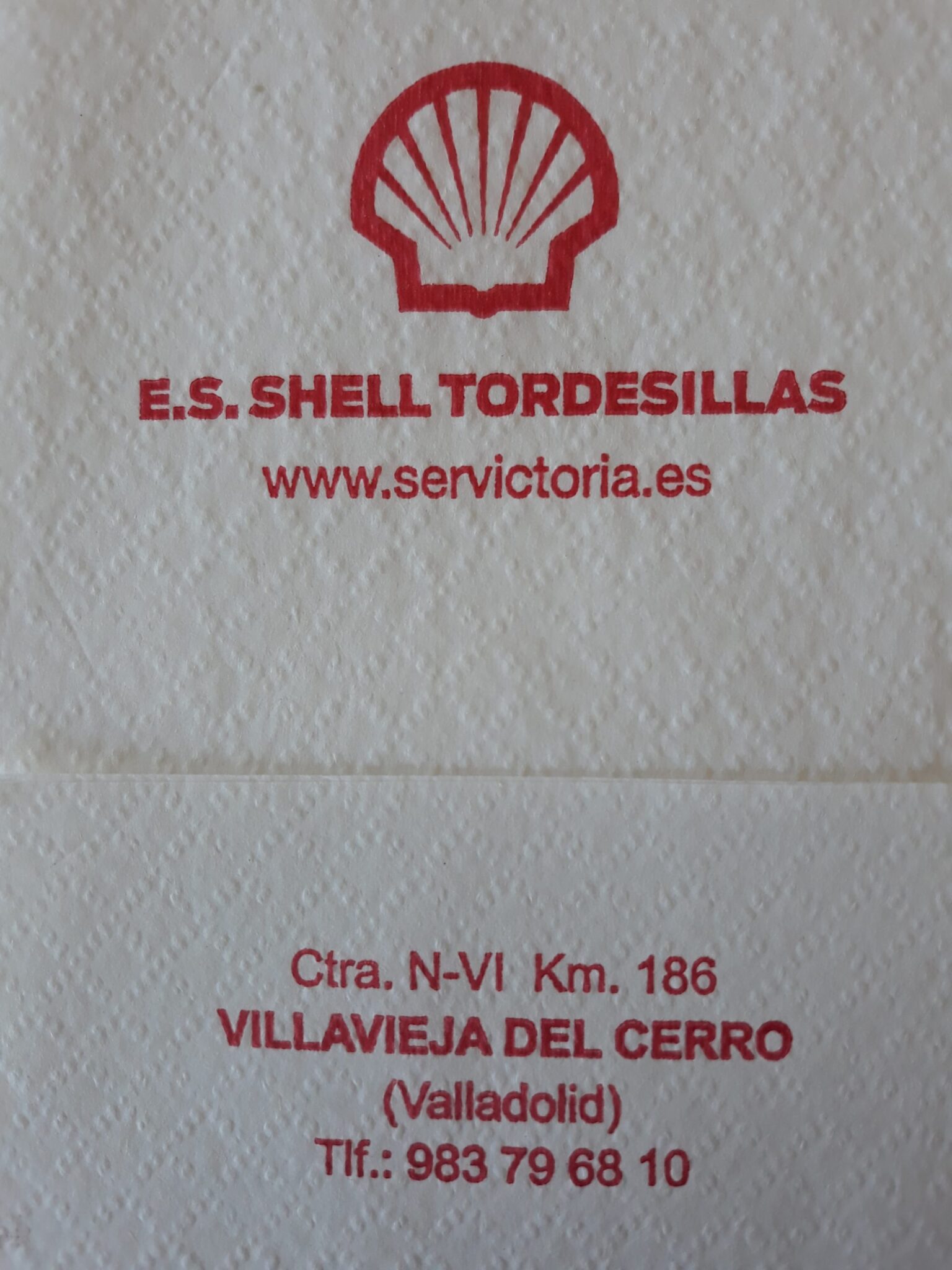 E S SHELL TORDESILLAS (VILLAVIEJA DEL CERRO)