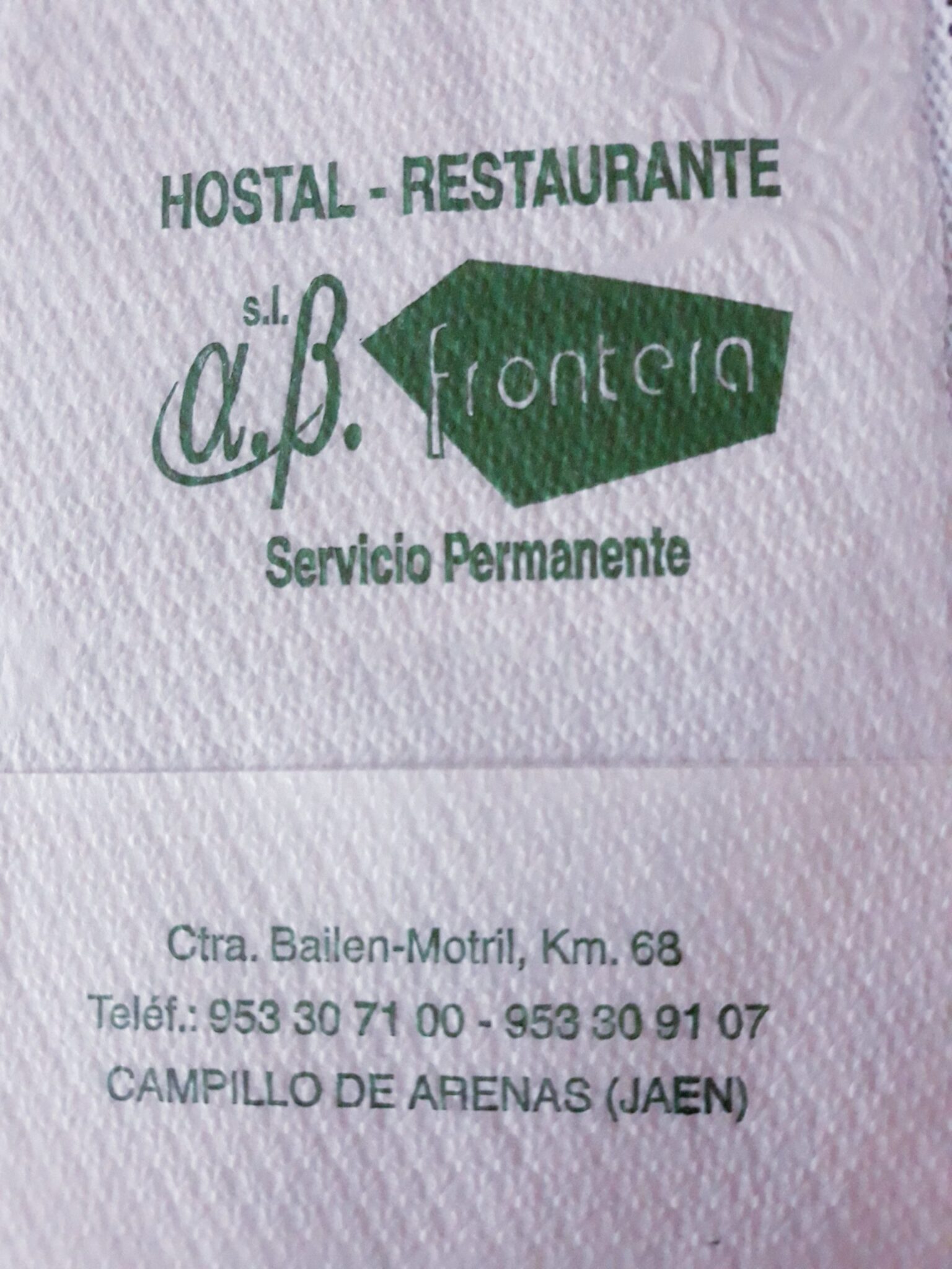FRONTERA (CAMPILLO DE ARENAS)