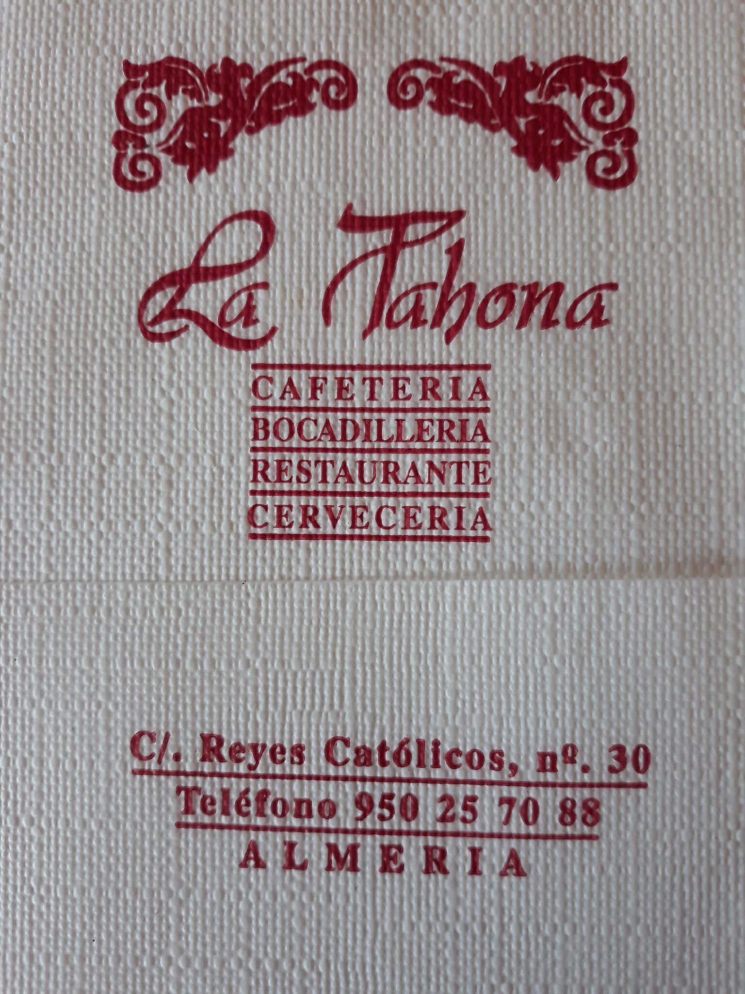 LA TAHONA