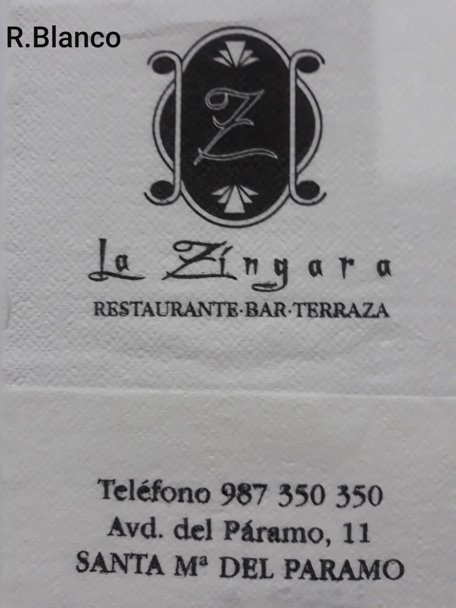 LA ZINGARA (SANTA MARIA DEL PARAMO)