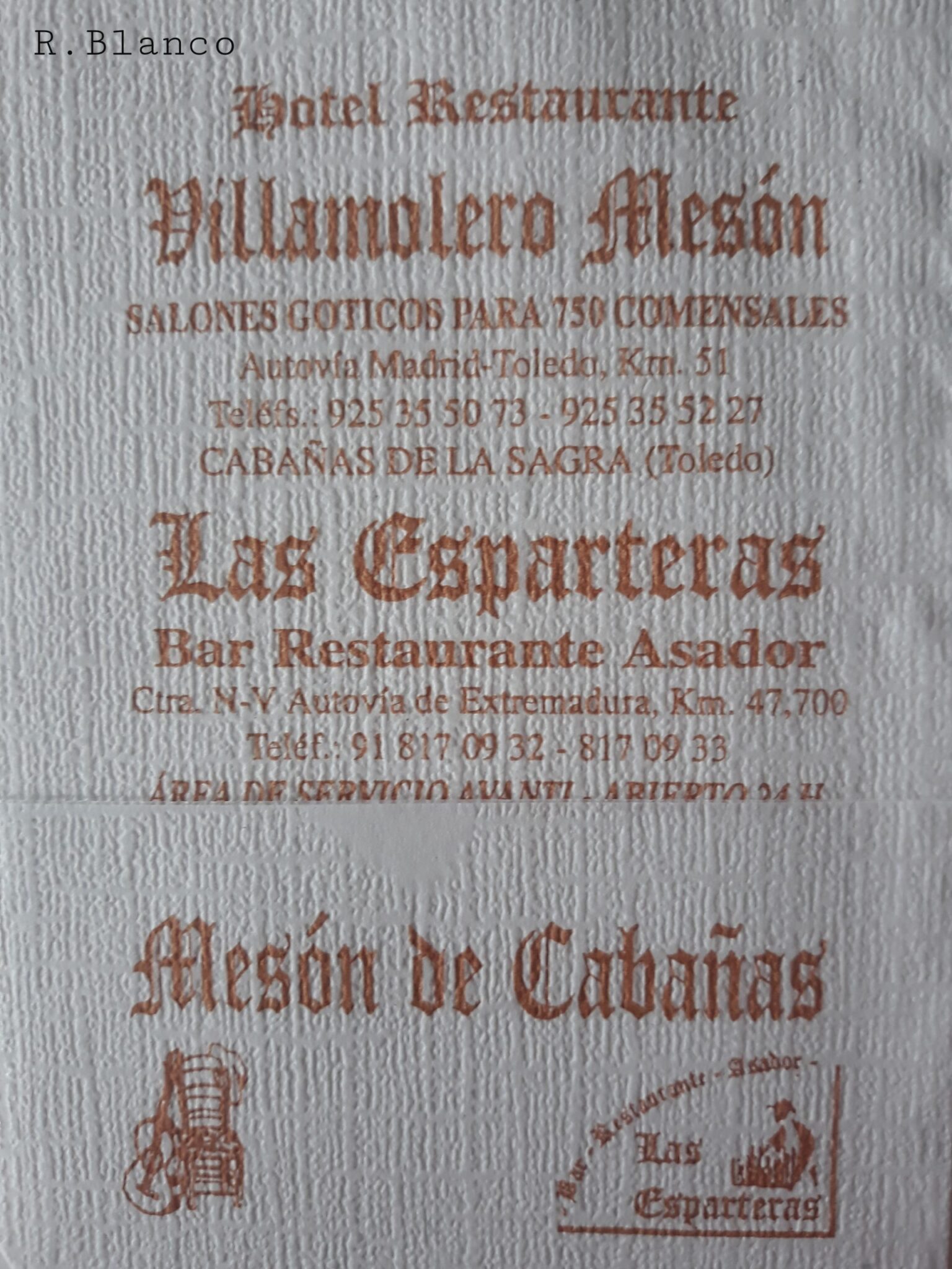 VILLAMOLERO LAS ESPARTERAS (CABANA DE LA SAGRA)