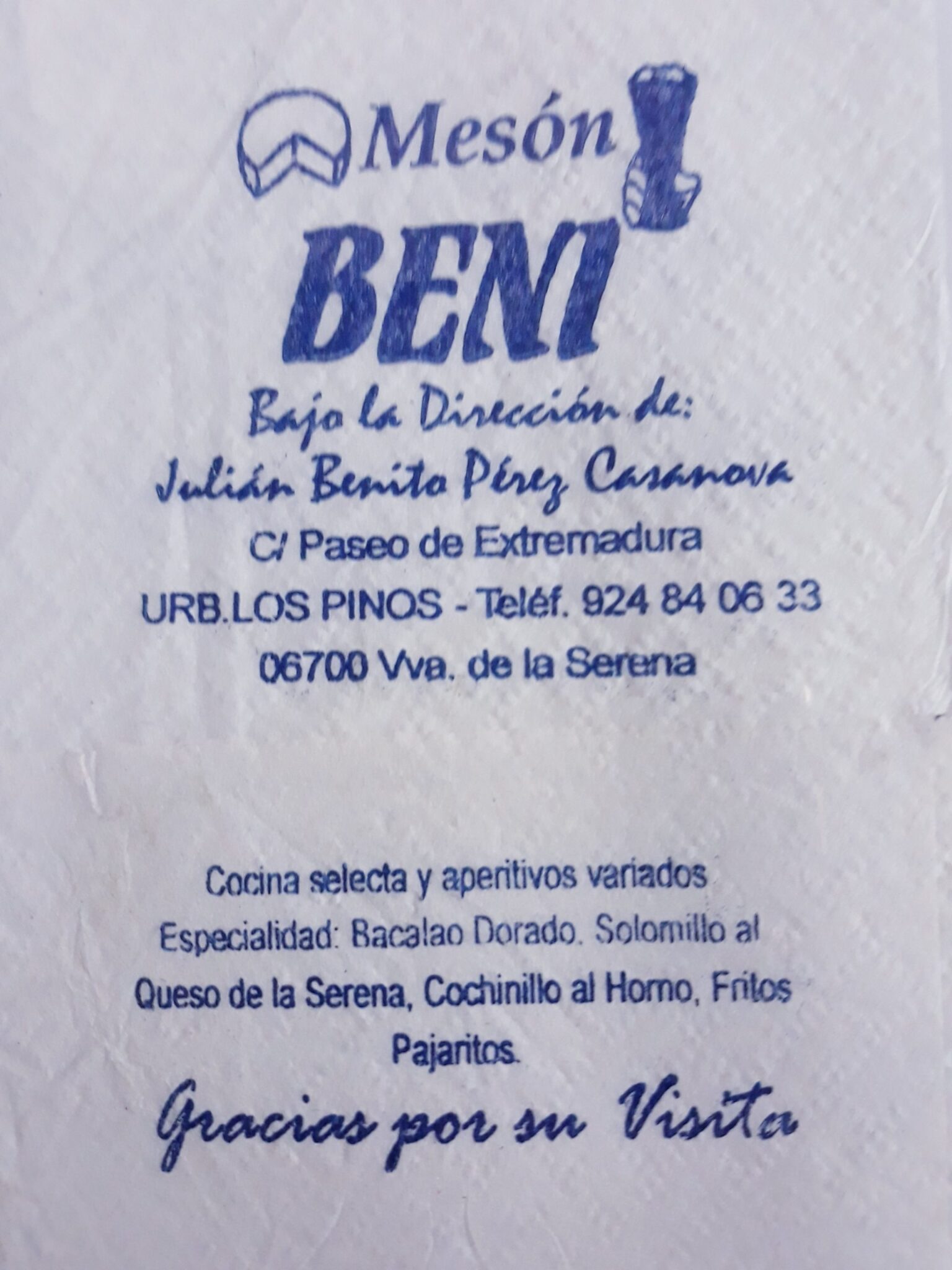 BENI (VILLANUEVA DE LA SERENA)