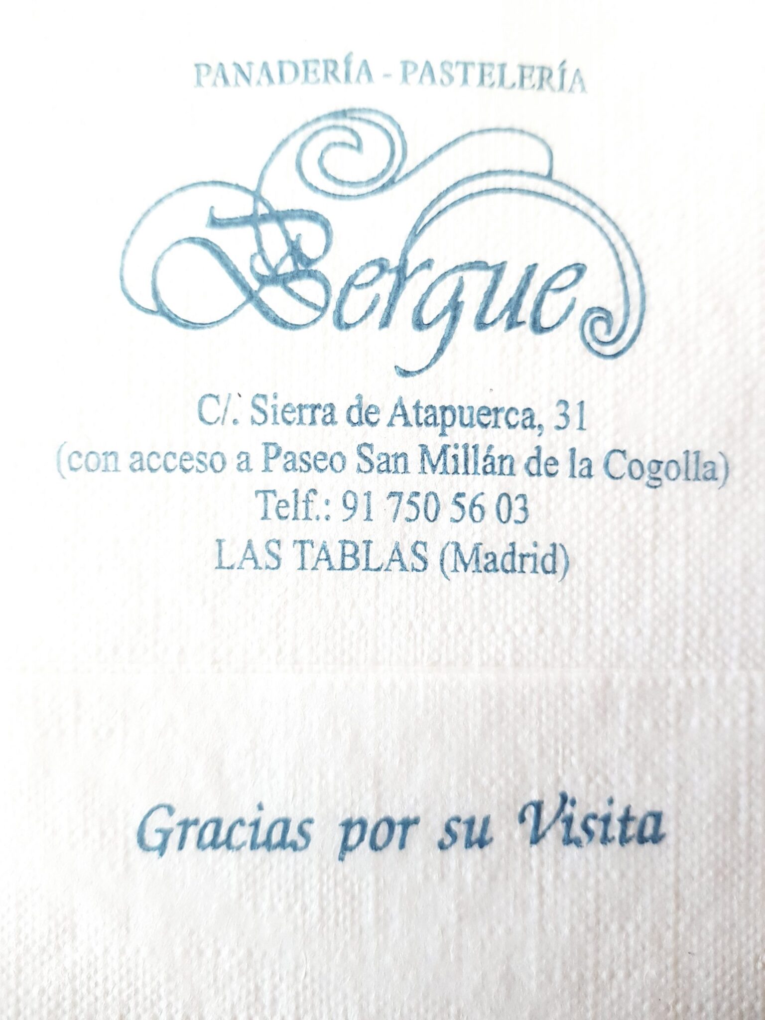 BERGUE (LAS TABLAS)