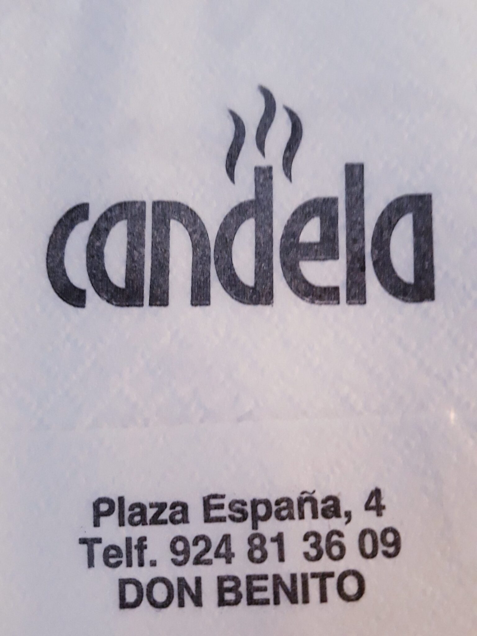 CANDELA (DON BENITO)